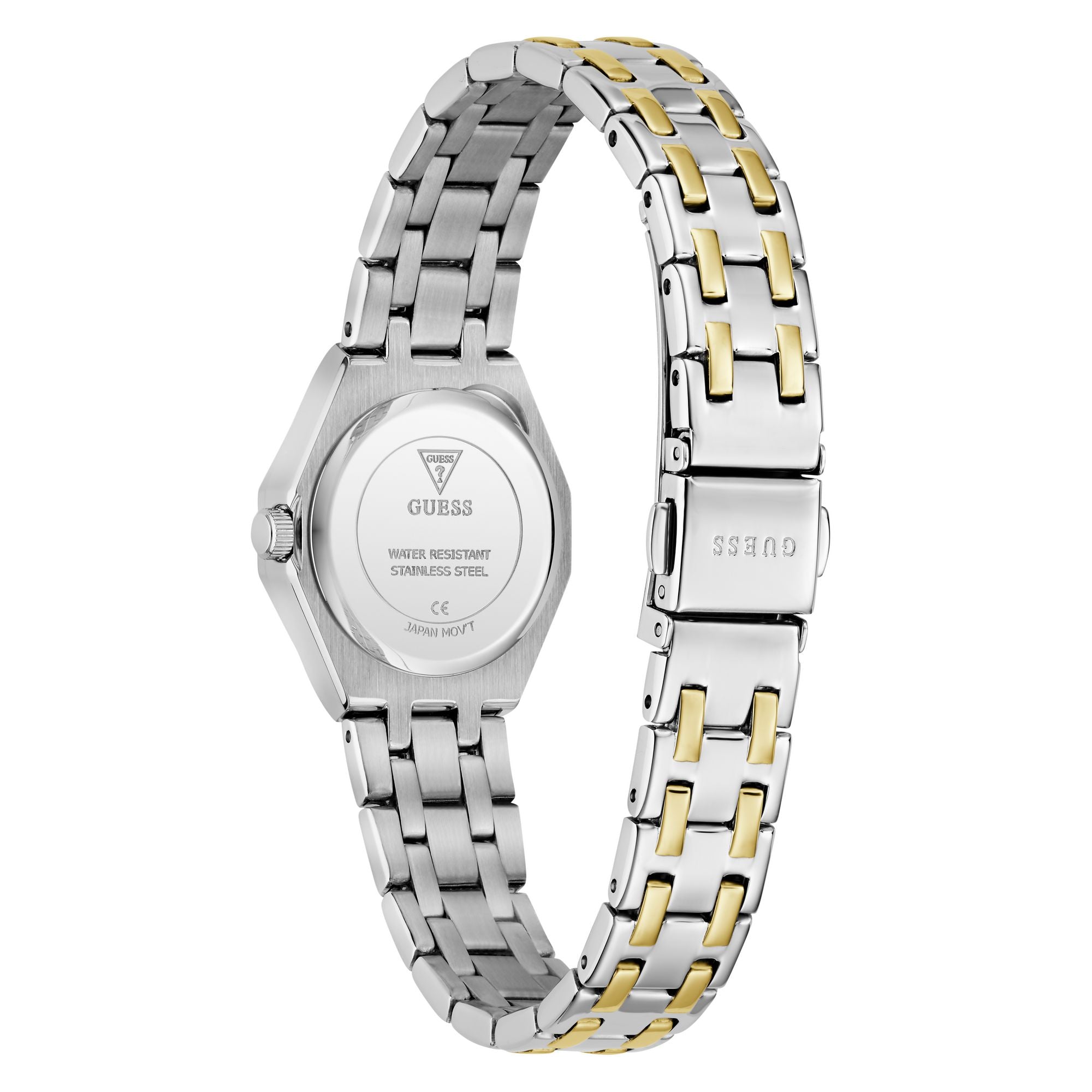 Guess Round 25mm Green Dial Analog Women Watch - GW0931L8