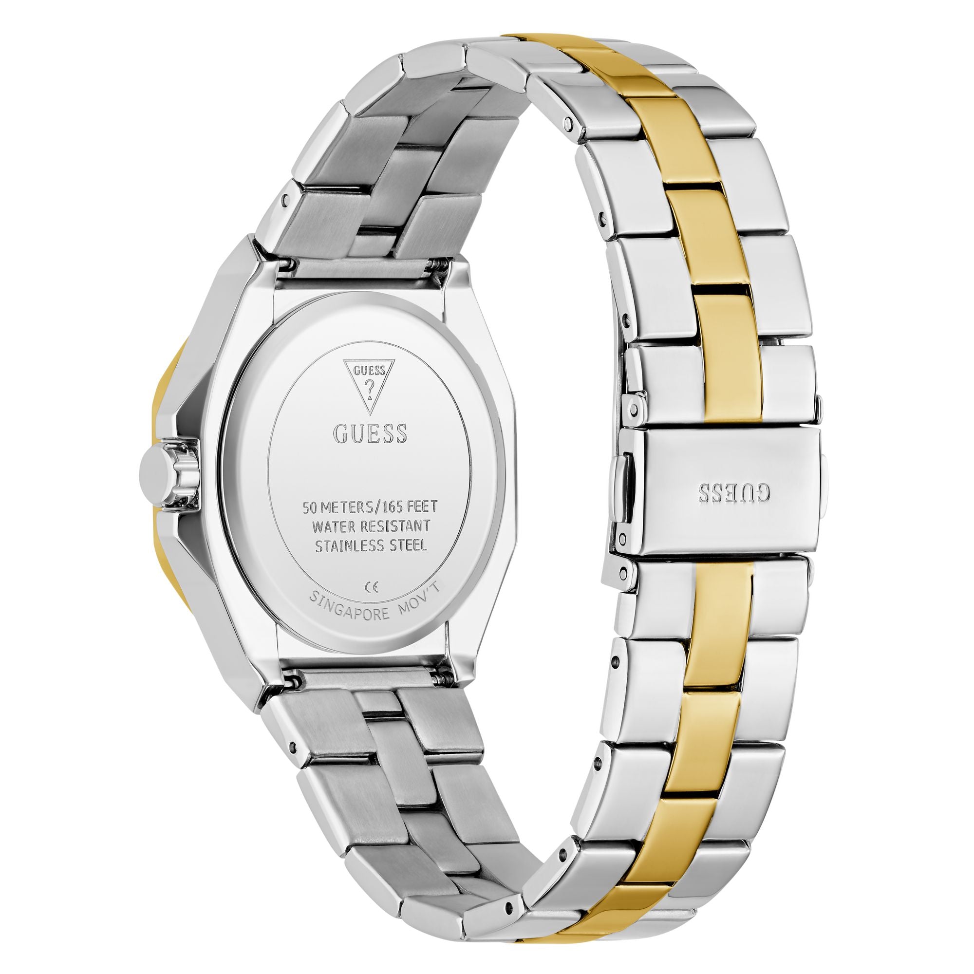 Guess Round 34mm Green Dial Analog Women Watch - GW0873L4