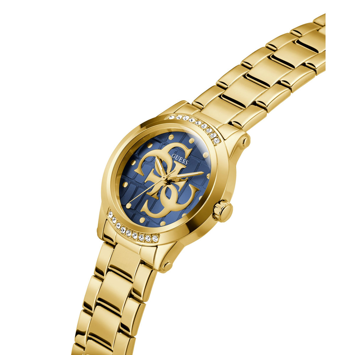 Guess Round 36mm Blue Dial Analog Women Watch - GW0861L6 Watch Guess