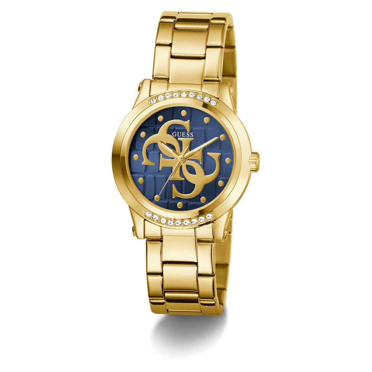 Guess Round 36mm Blue Dial Analog Women Watch - GW0861L6
