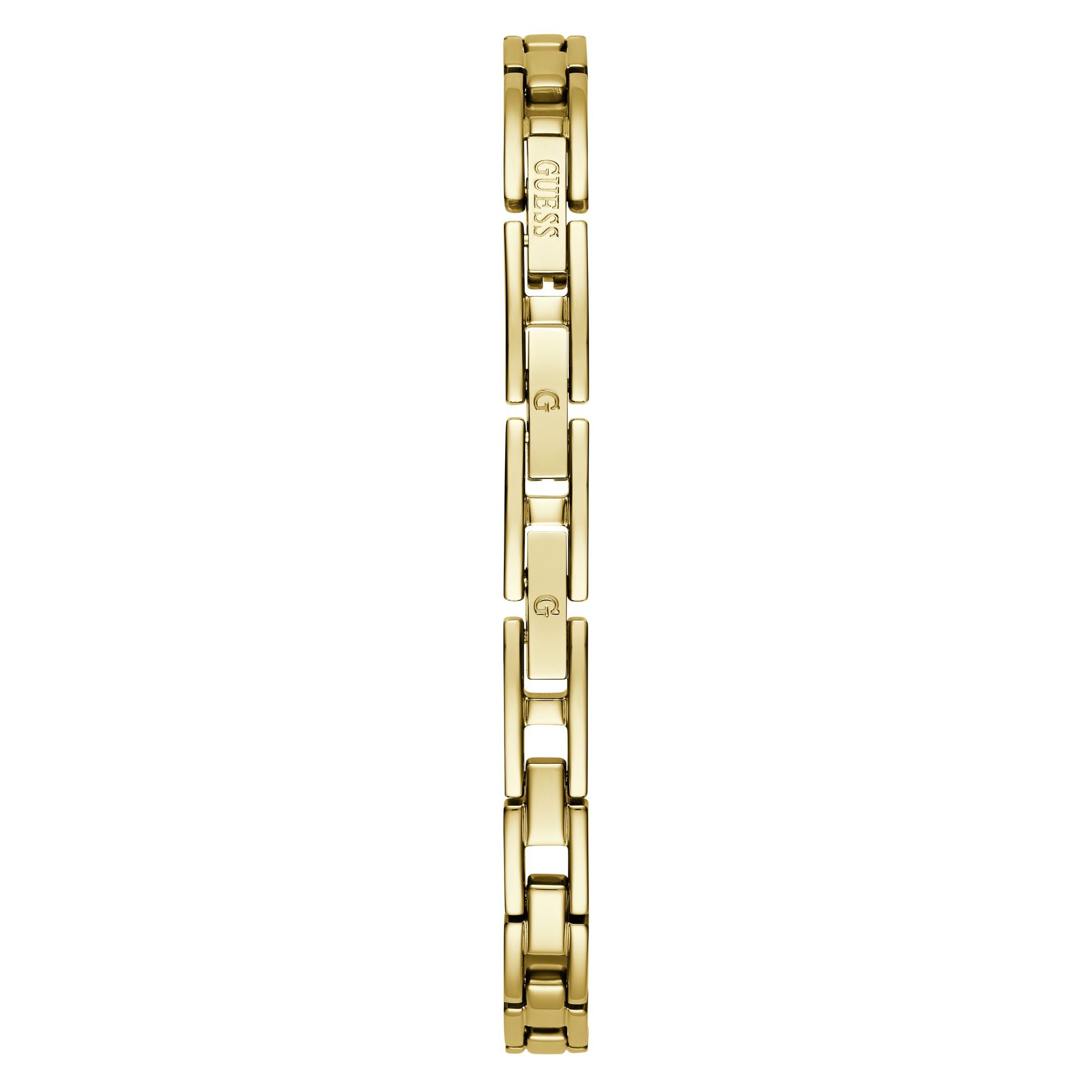 GUESS Champagne Hexagonal Dial Analog Women's Watch - GW0680L2