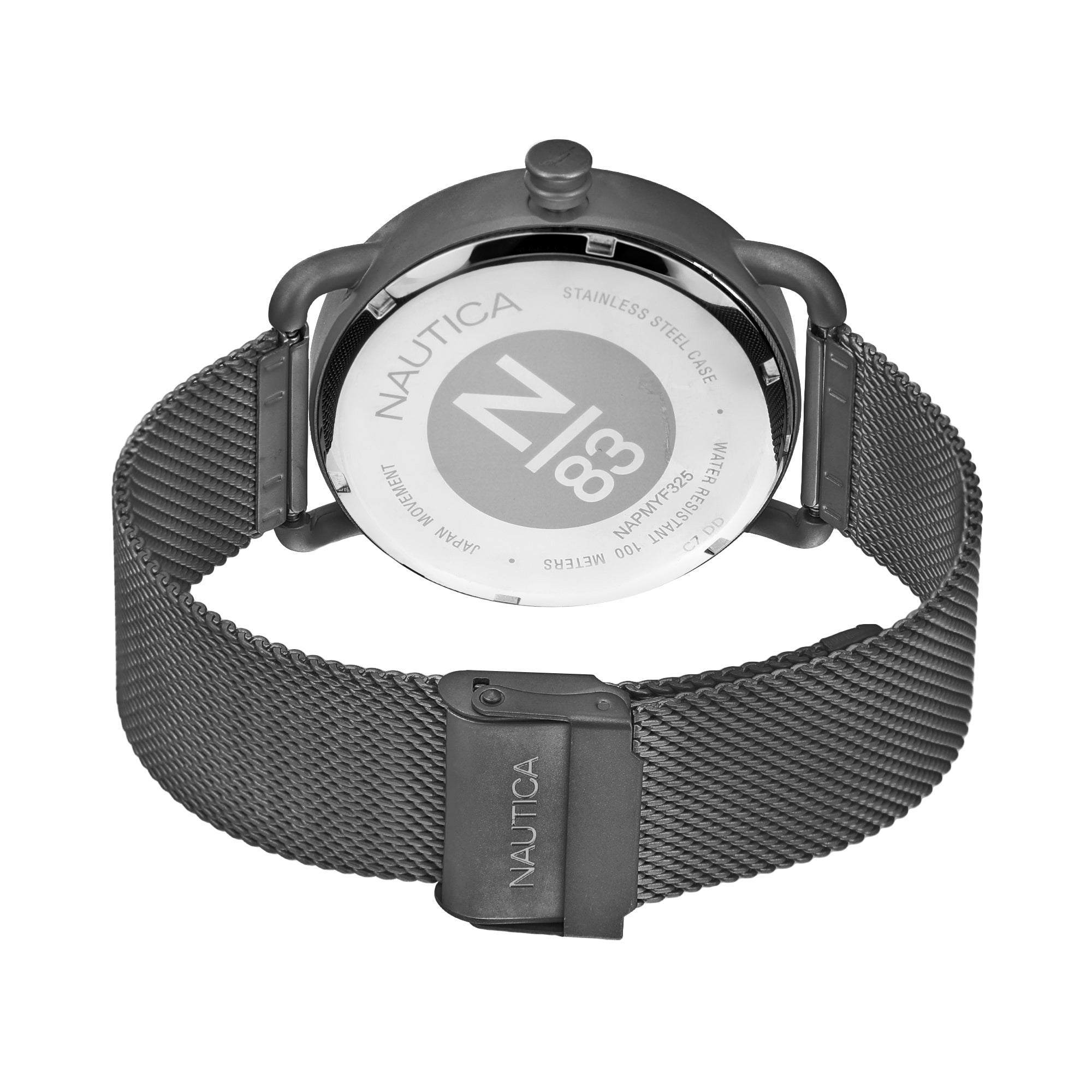 Nautica Round 44mm Grey Dial Analog Men Watch