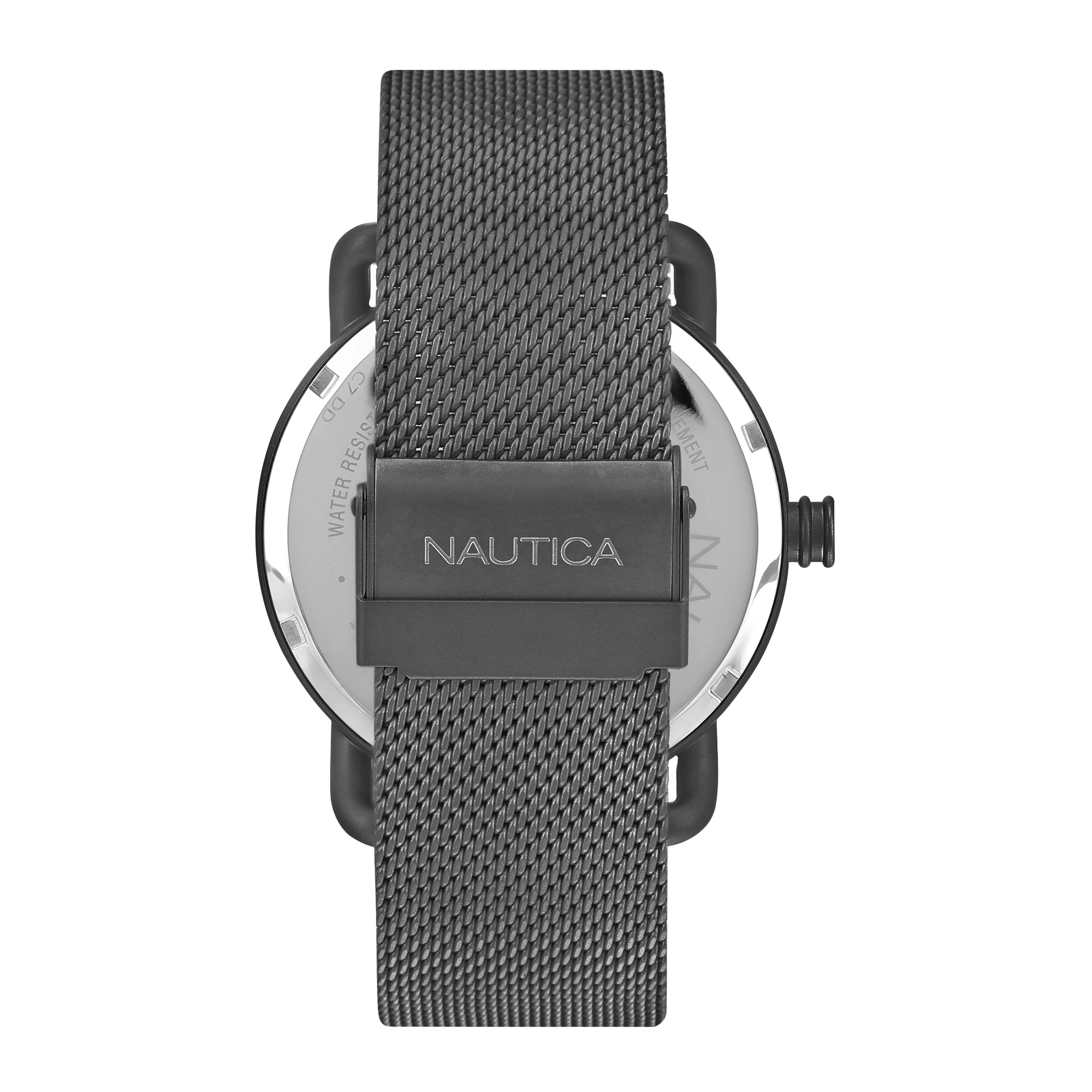 Nautica Round 44mm Grey Dial Analog Men Watch Watch Nautica