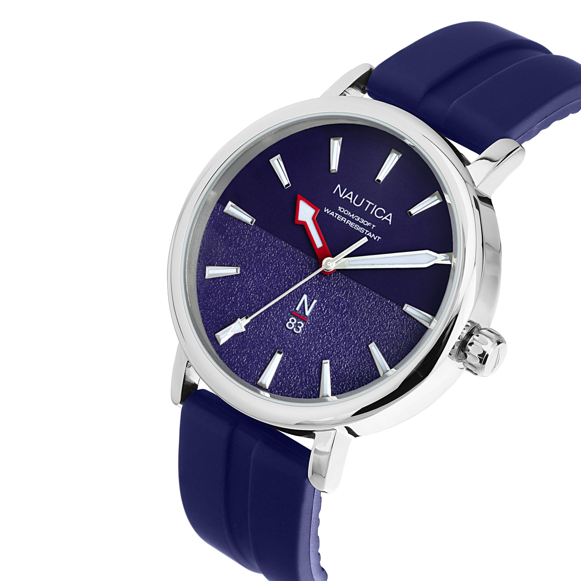 Nautica Round 42mm Blue Dial Analog Men Watch Watch Nautica