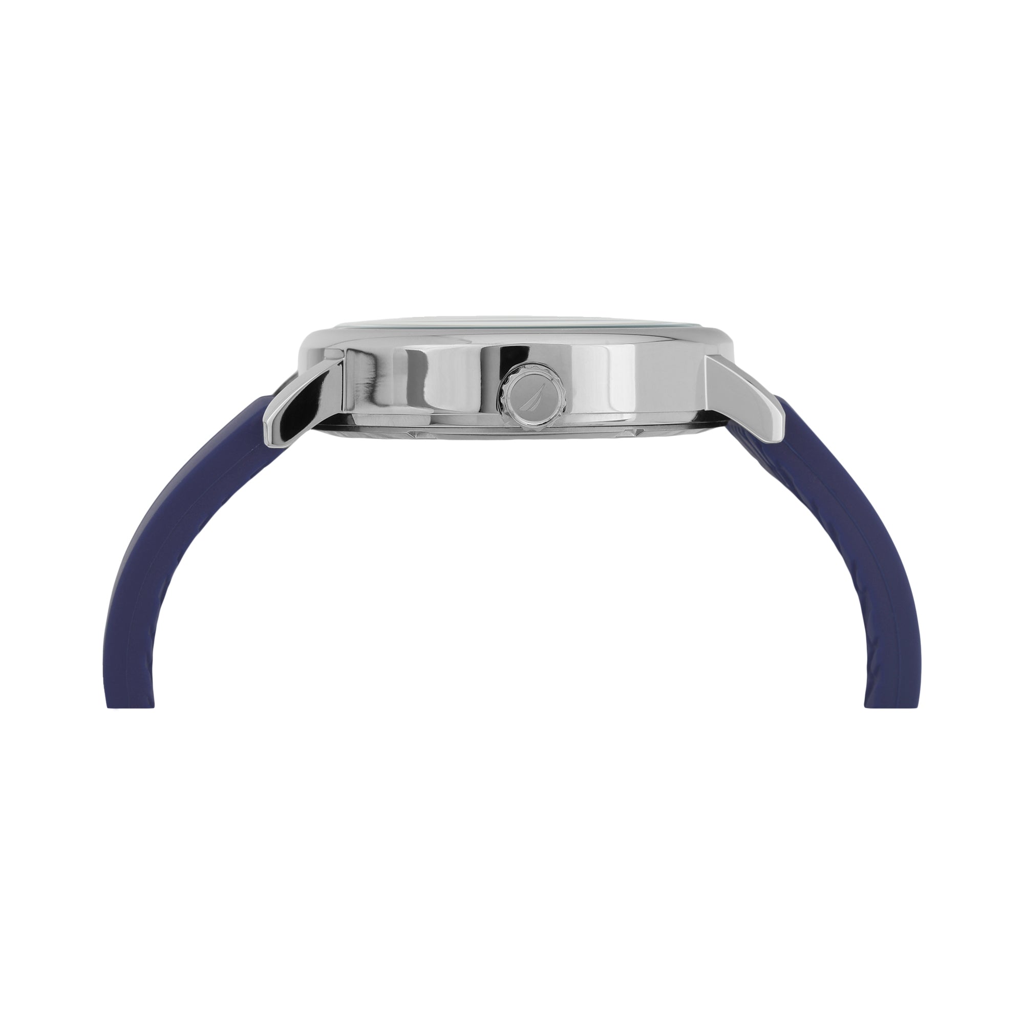 Nautica Round 42mm Blue Dial Analog Men Watch Watch Nautica