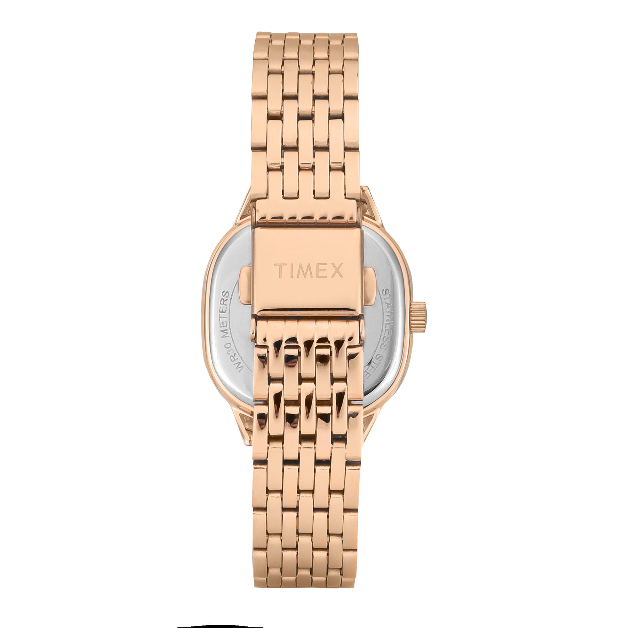 Timex Square 29mm Burgundy Dial Analog Women Watch - TWEL27300 Watch Timex