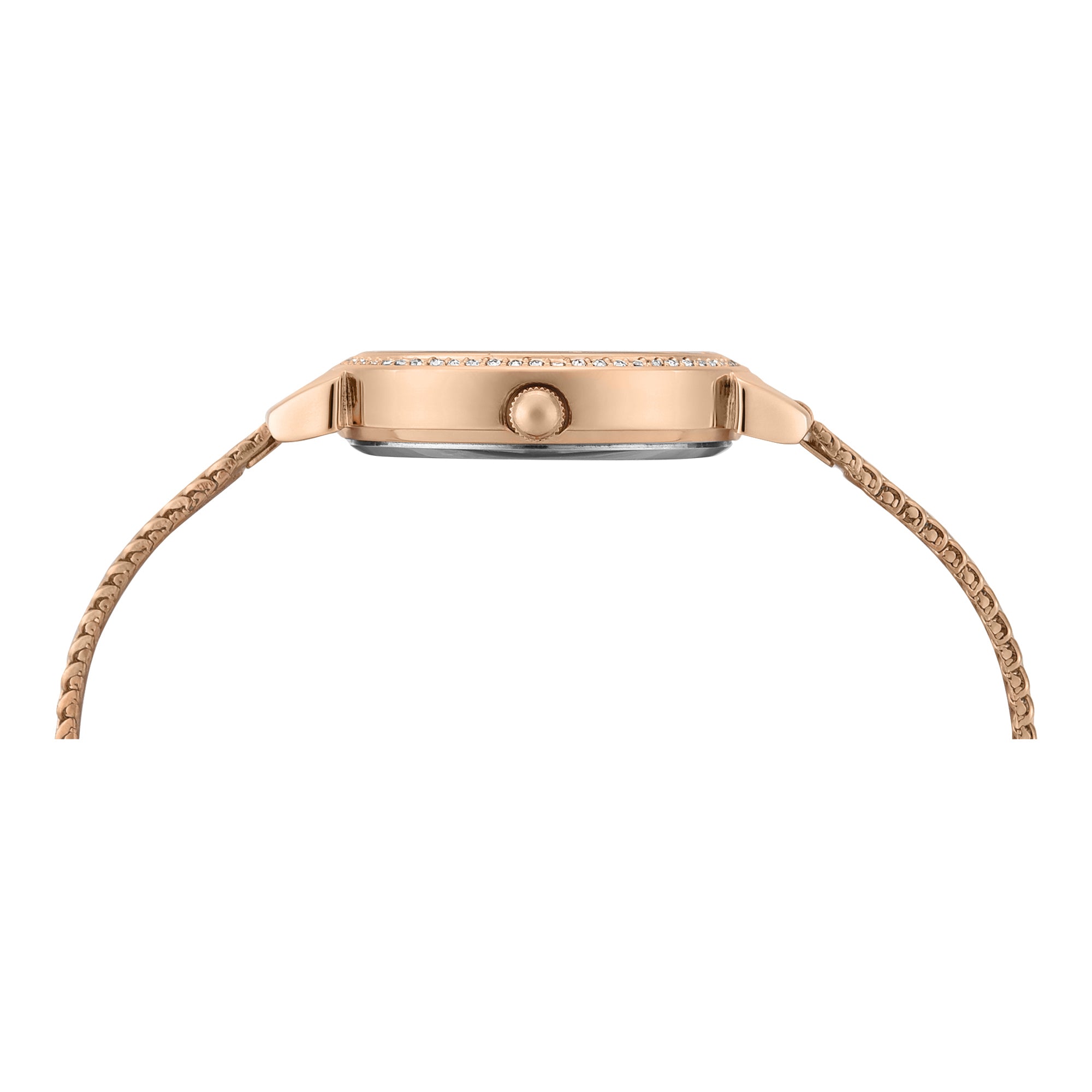 Timex Trendline Round 32mm Rose Gold Dial Analog Women Watch - TWEL22304
