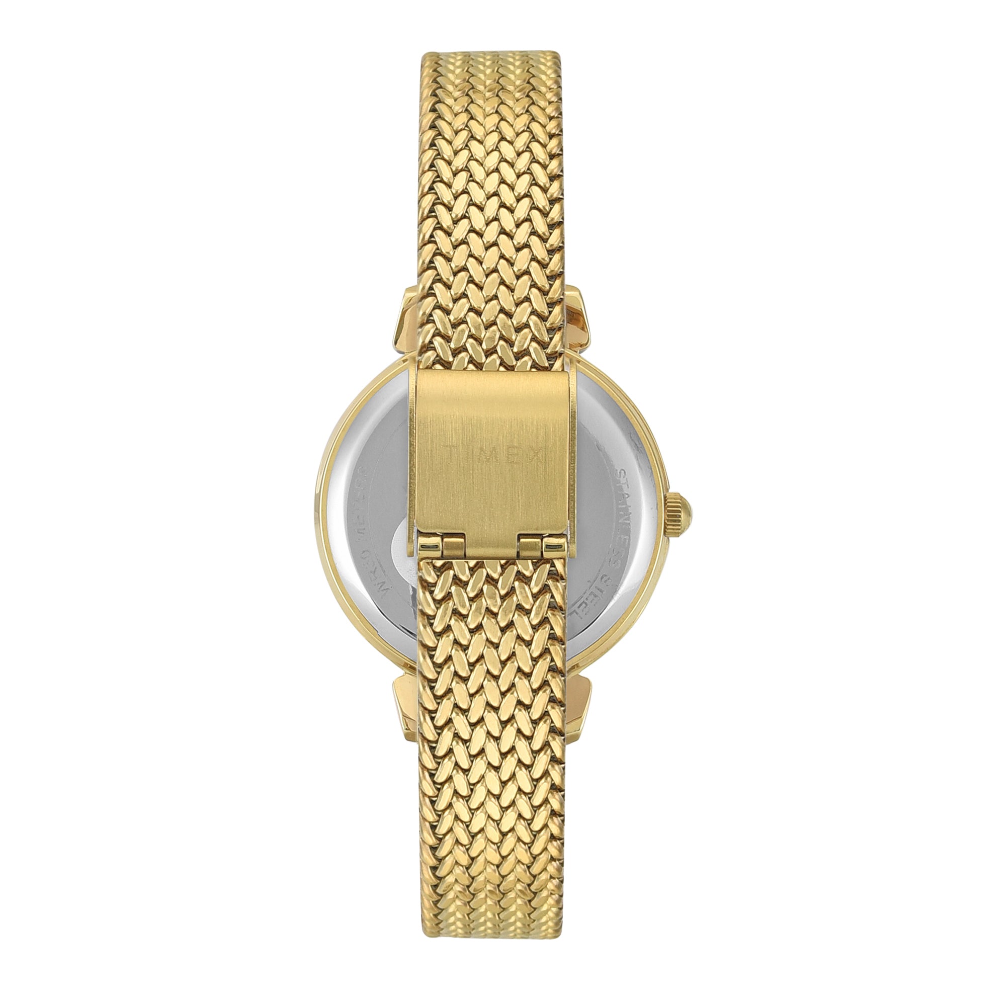 Timex Trendline Round 32mm Champagne Dial Analog Women Watch - TWEL22303 Watch Timex
