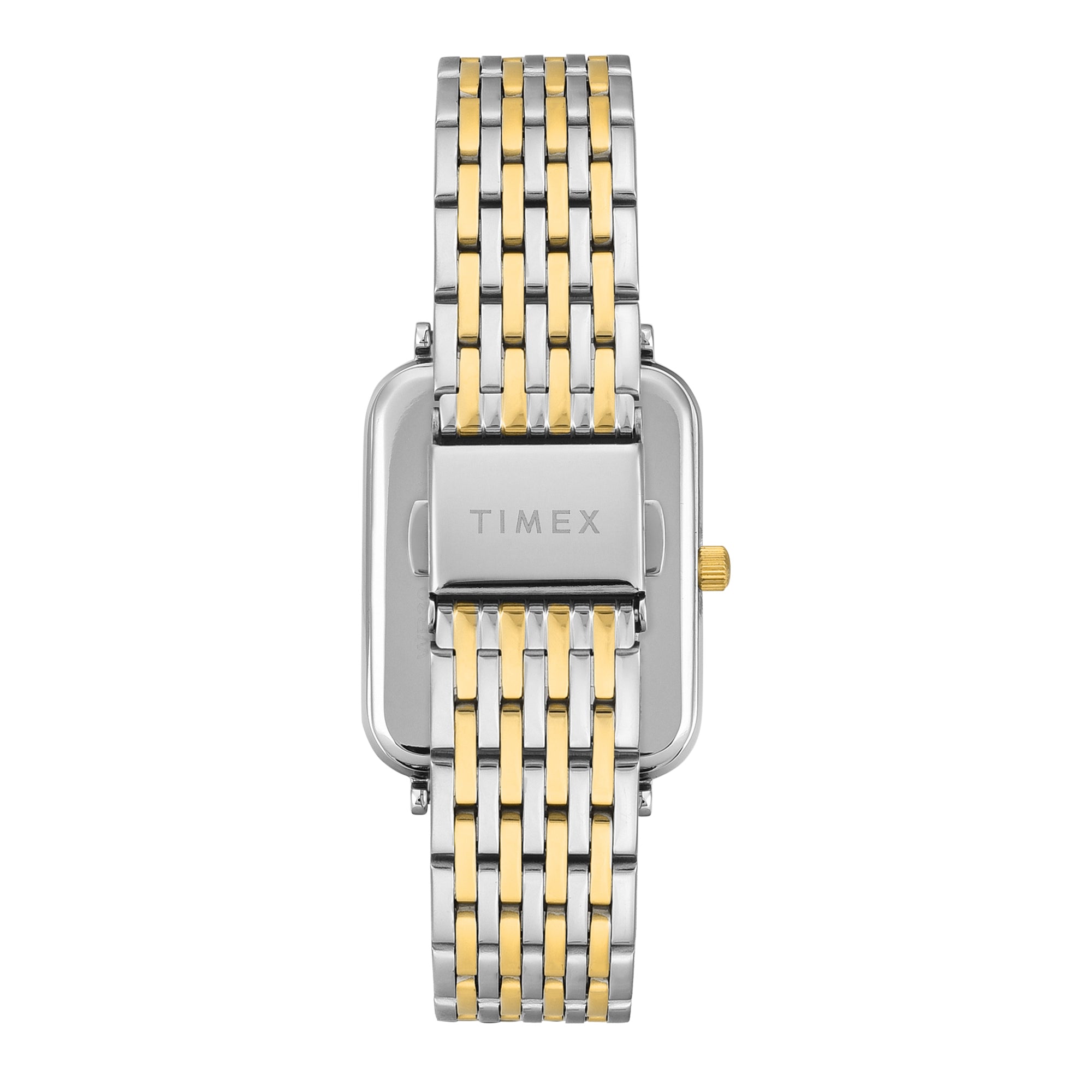Timex Trendline Rectangle 30mm Silver Dial Analog Men Watch - TWEG34602 Watch Timex