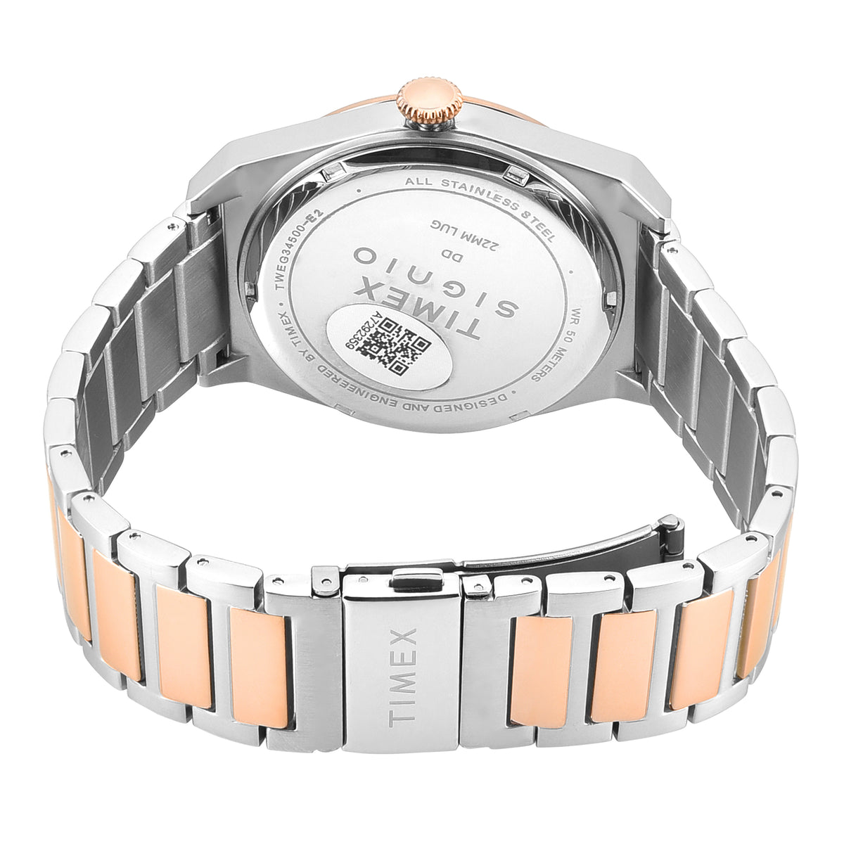 Timex Signio Round 42mm Grey Dial Analog Men Watch - TWEG34500 Watch Timex