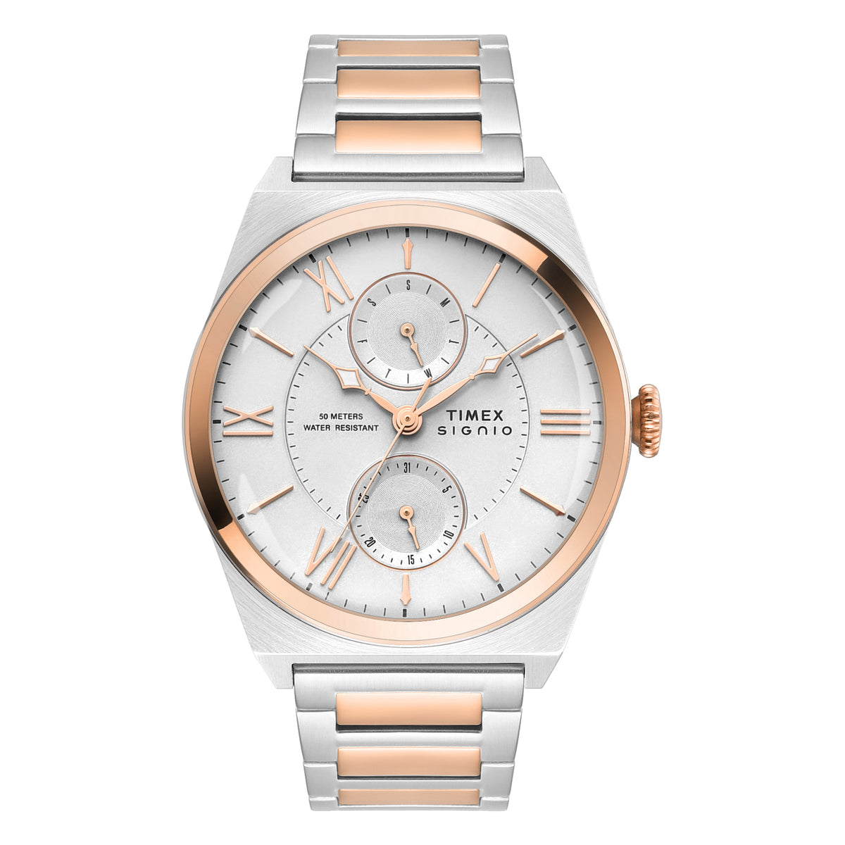 Timex Signio Round 42mm Grey Dial Analog Men Watch - TWEG34500 Watch Timex