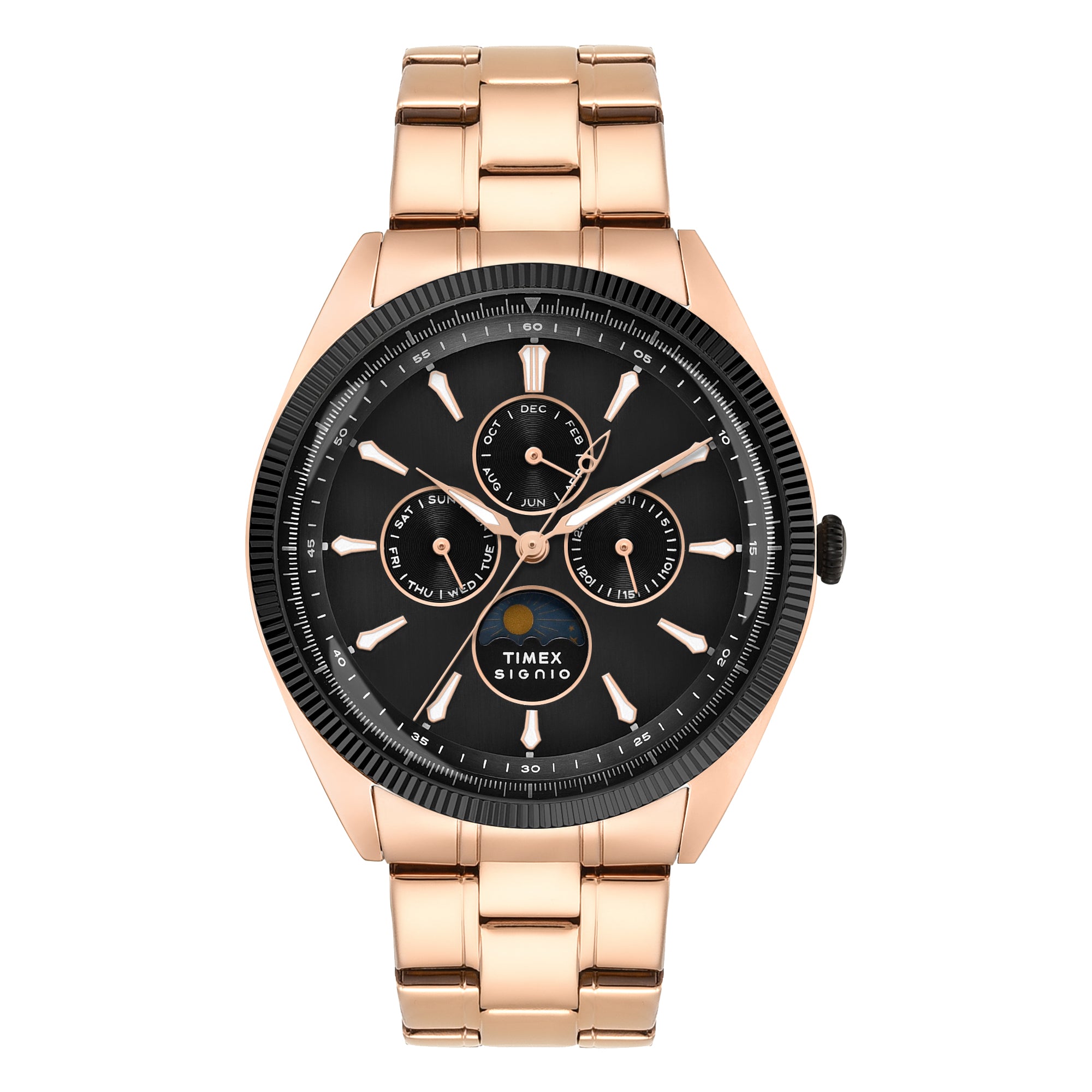 Timex Signio Round 43mm Black Dial Analog Men Watch - TWEG34402 Watch Timex