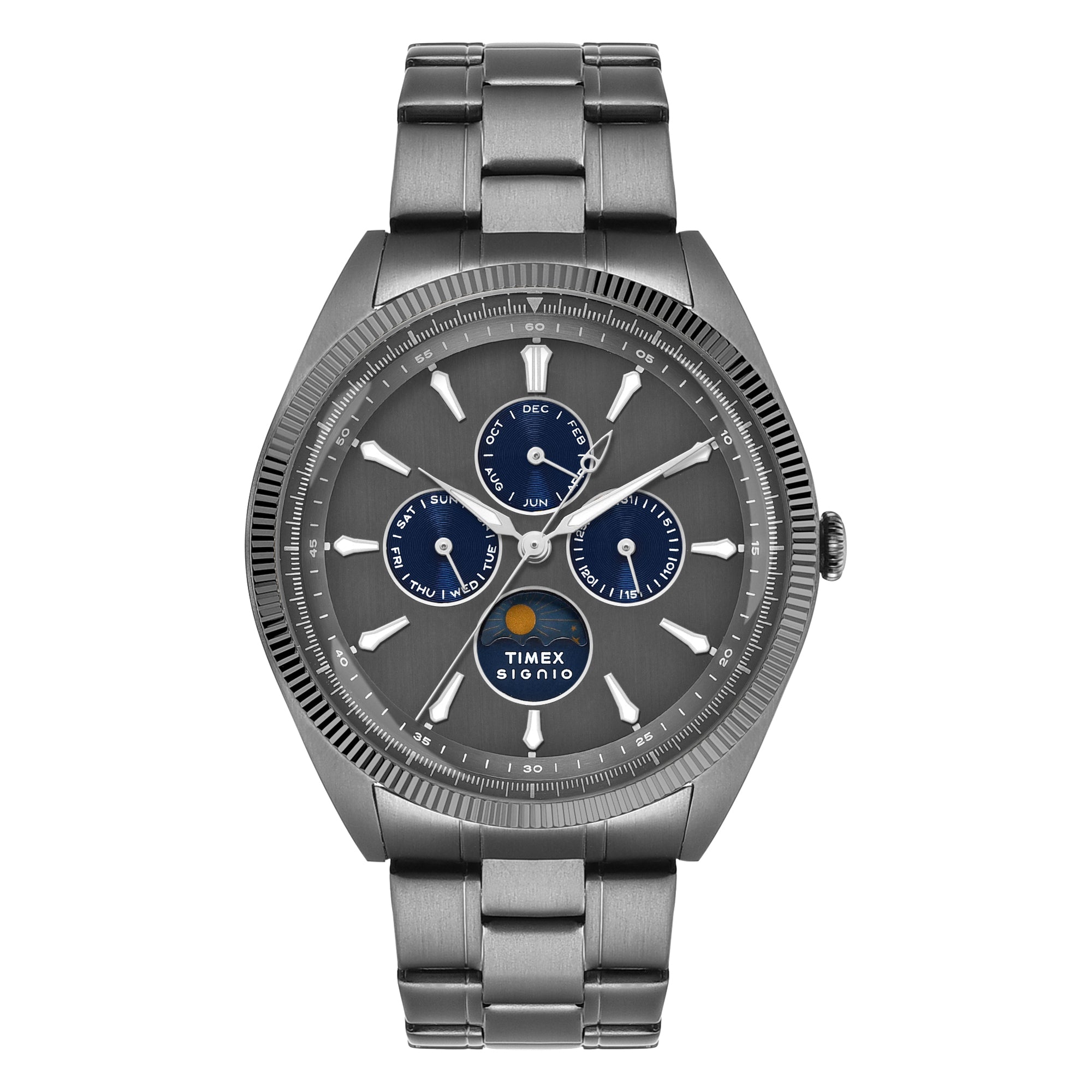 Timex Signio Round 43mm Grey Dial Analog Men Watch - TWEG34400