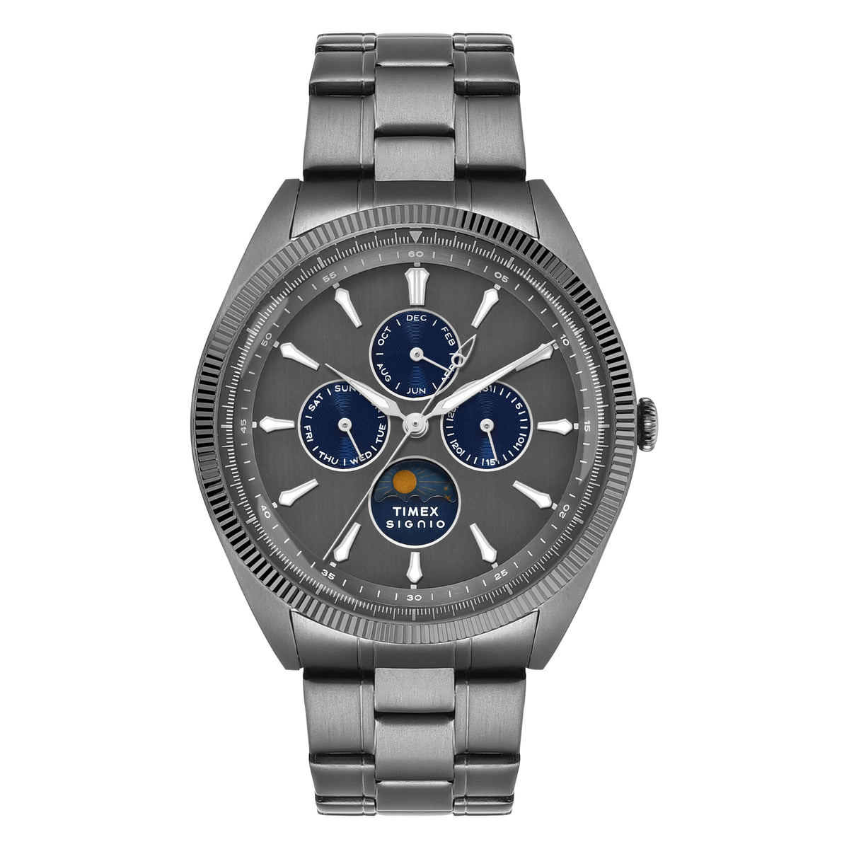 Timex Signio Round 43mm Grey Dial Analog Men Watch - TWEG34400