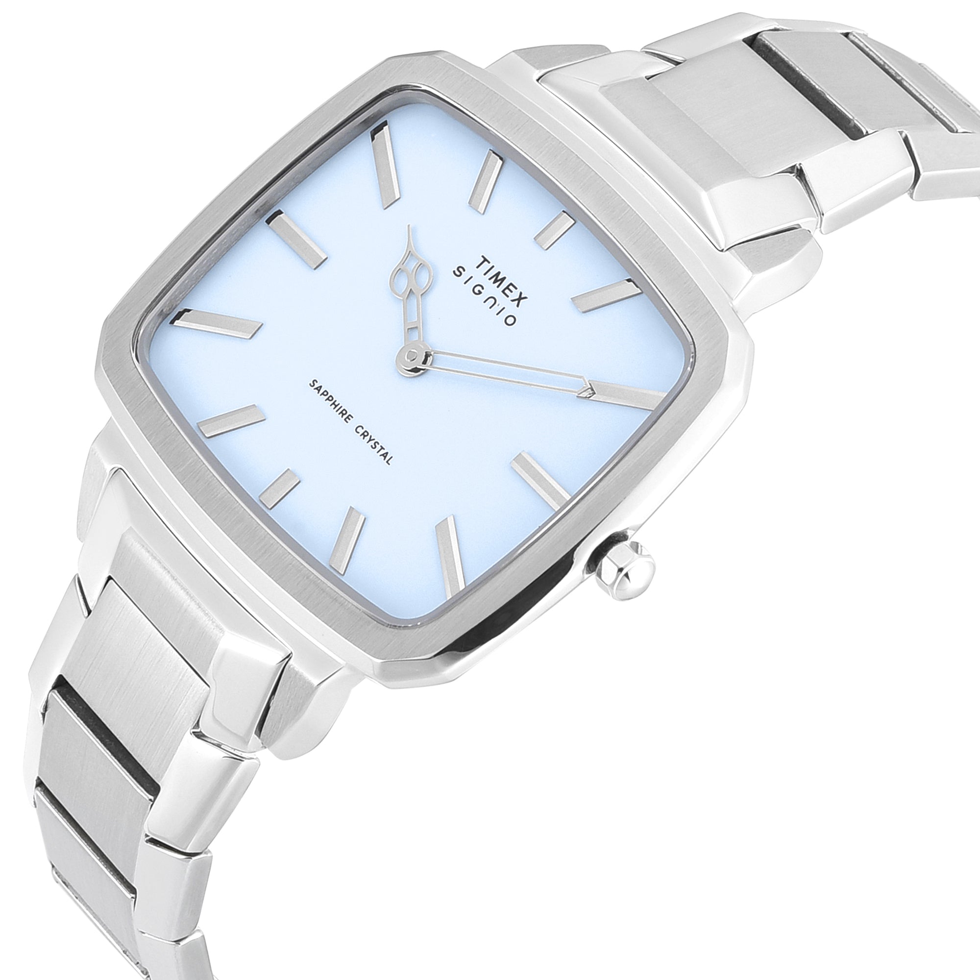 Timex Signio Square 41mm Blue Dial Analog Men Watch - TWEG34101 Watch Timex