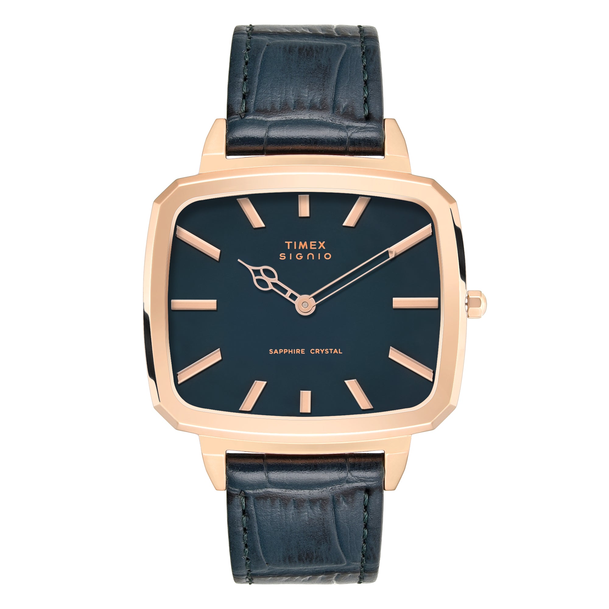 Timex Signio Square 41mm Green Dial Analog Men Watch - TWEG34100 Watch Timex