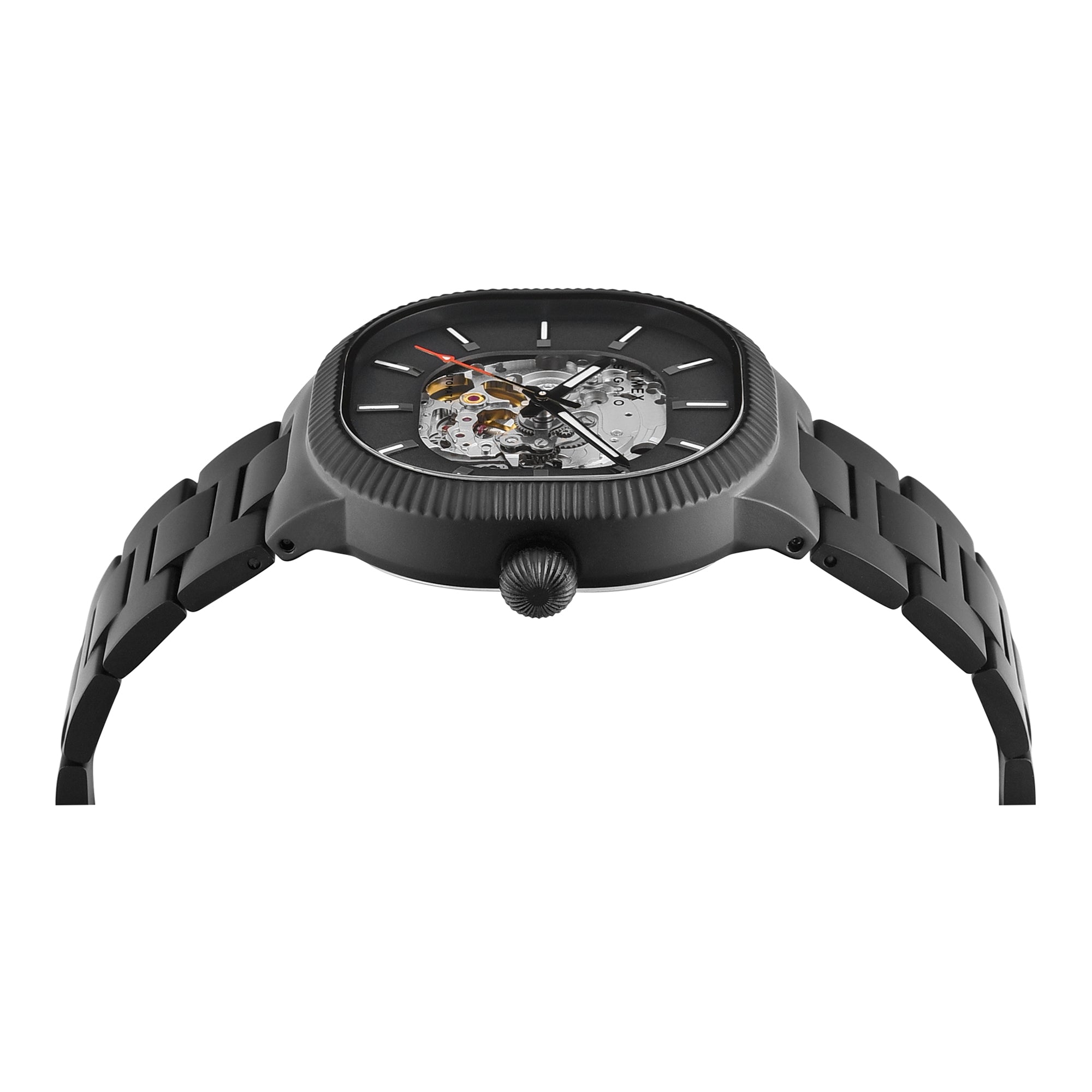Timex Signio Square 39mm Grey Dial Automatic Men Watch - TWEG24702 Watch Timex
