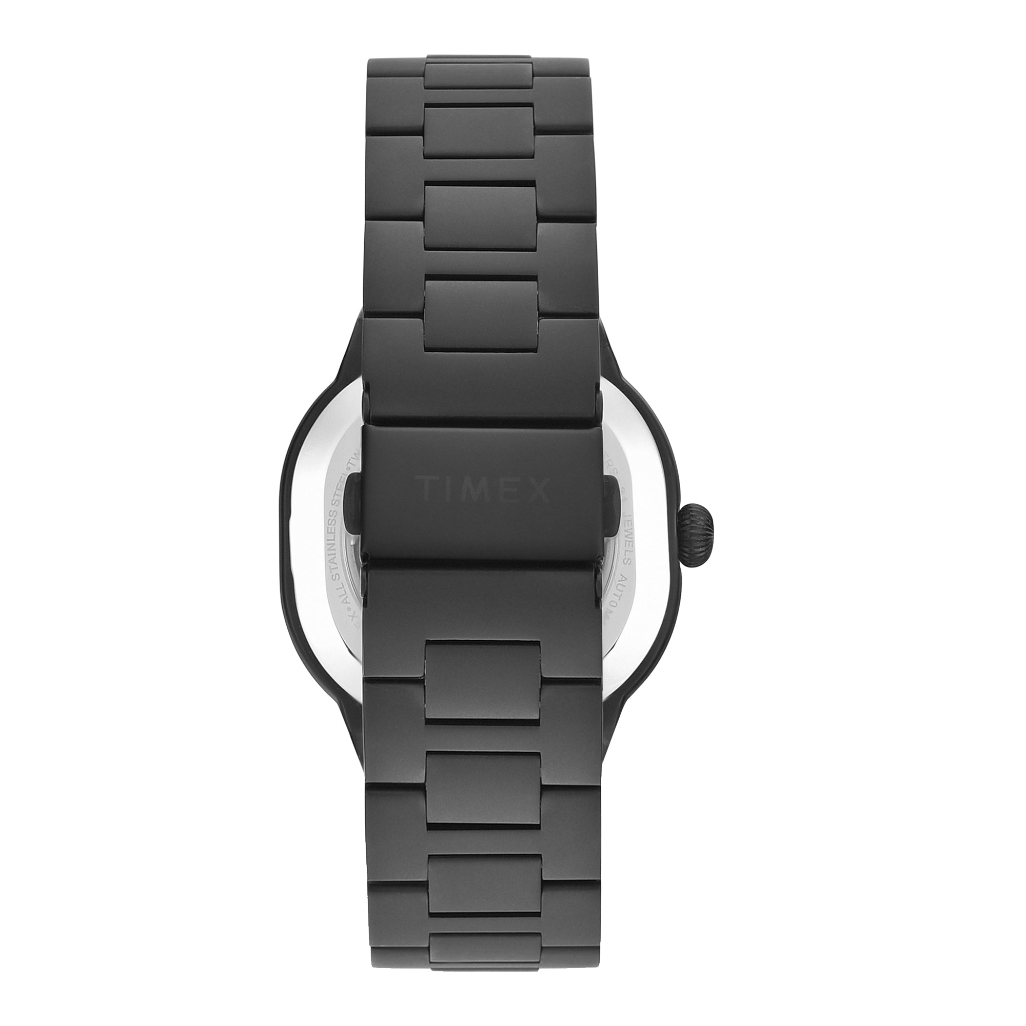 Timex Signio Square 39mm Grey Dial Automatic Men Watch - TWEG24702 Watch Timex