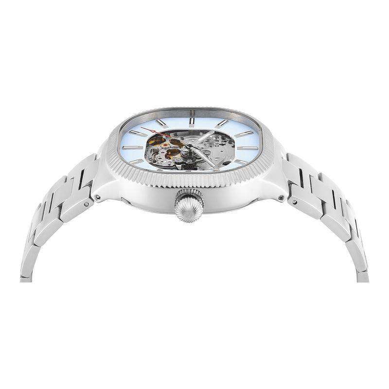 Timex Signio Square 39mm Blue Dial Automatic Men Watch - TWEG24701 Watch Timex