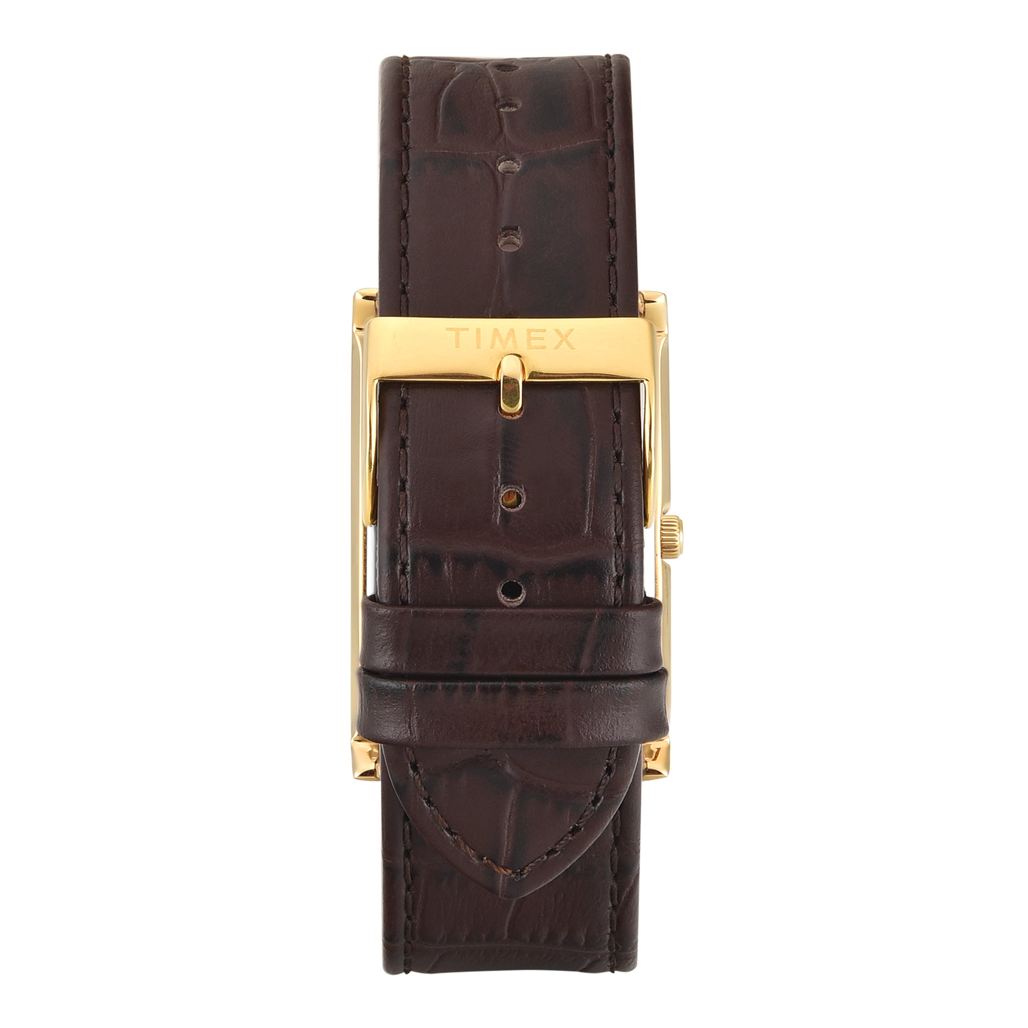 Timex Signio Rectangle 28mm White Dial Analog Men Watch - TWEG34300