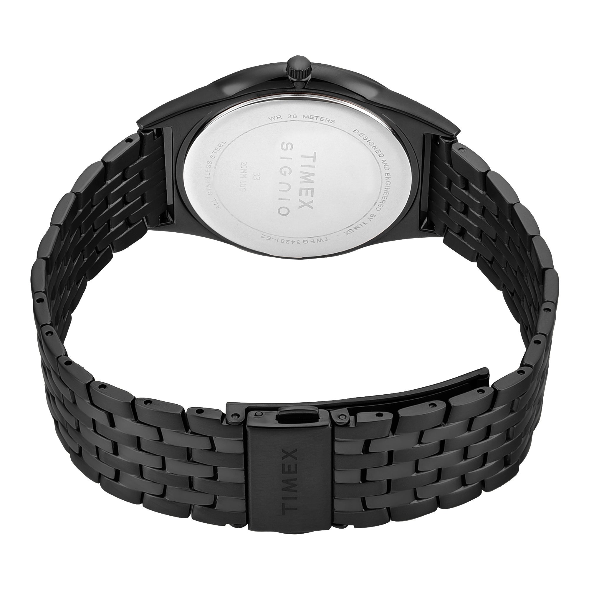 Timex Signio Round 40mm Black Dial Analog Men Watch - TWEG34201