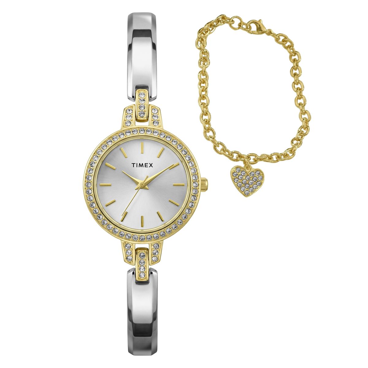 Timex Trend Round 28mm Silver Dial Analog Women Watch - TWG067800UJ Watch Timex