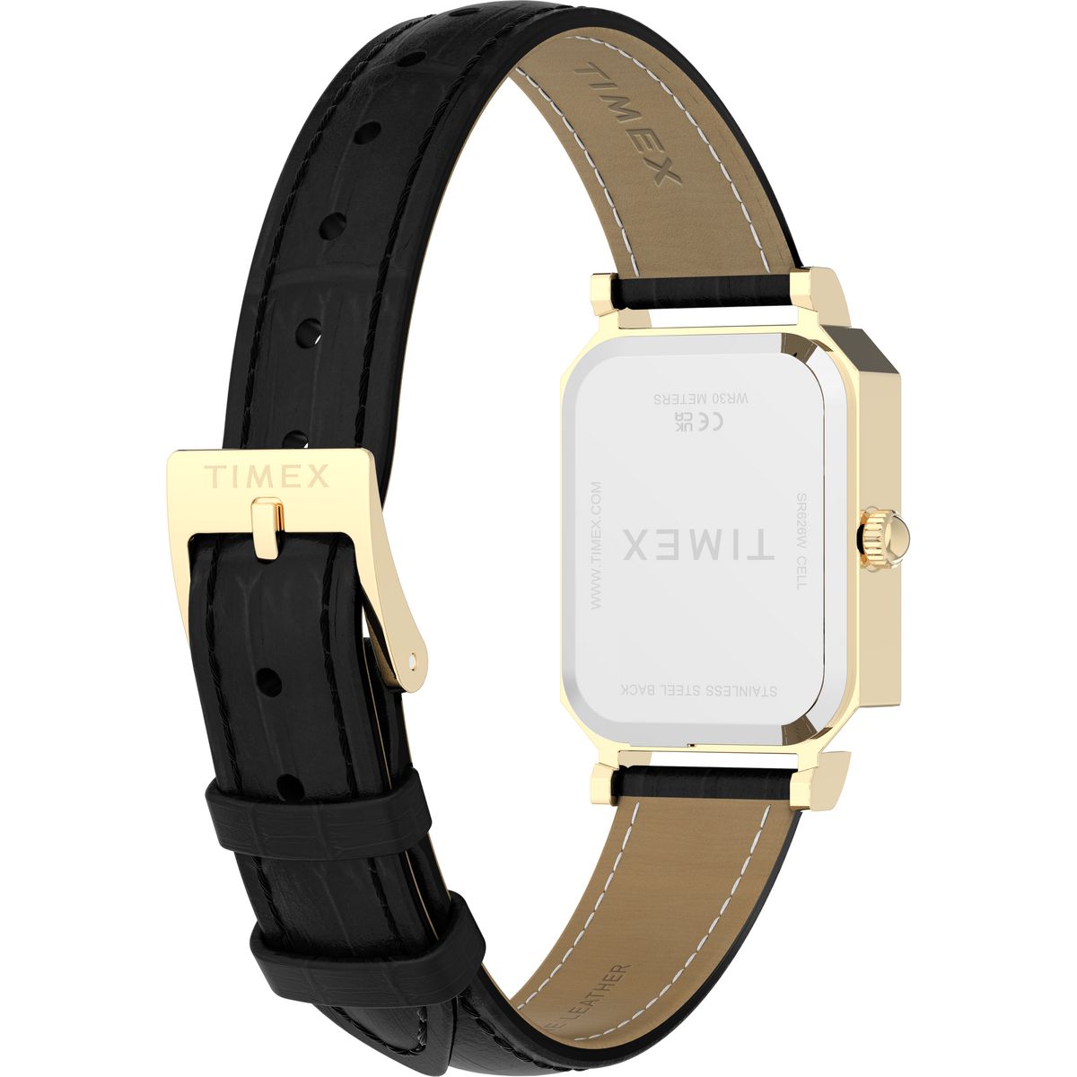 Timex Trend Rectangle 21mm White Dial Analog Women Watch - TW2Y71900UJ