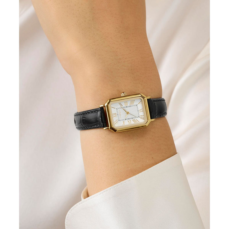 Timex Trend Rectangle 21mm White Dial Analog Women Watch - TW2Y71900UJ Watch Timex