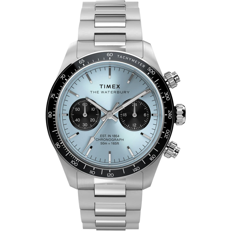 Timex Waterbury Round 39mm Blue Dial Analog Men Watch - TW2Y70500UJ Watch Timex