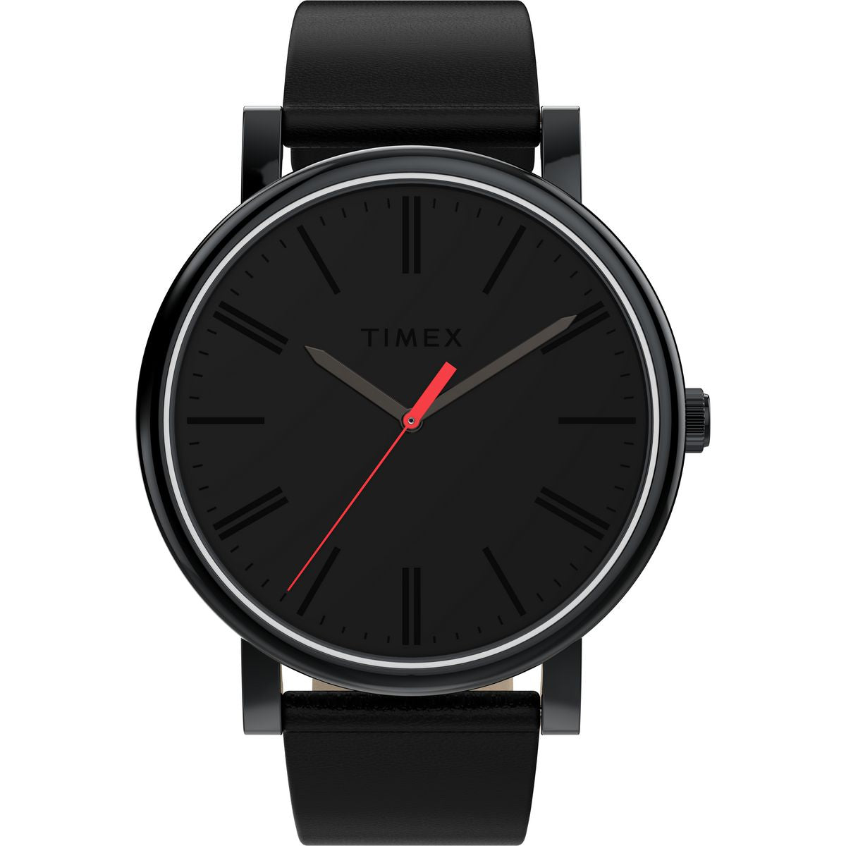 Timex Round 42mm Black Dial Analog Men Watch - TW2Y69200UJ Watch Timex