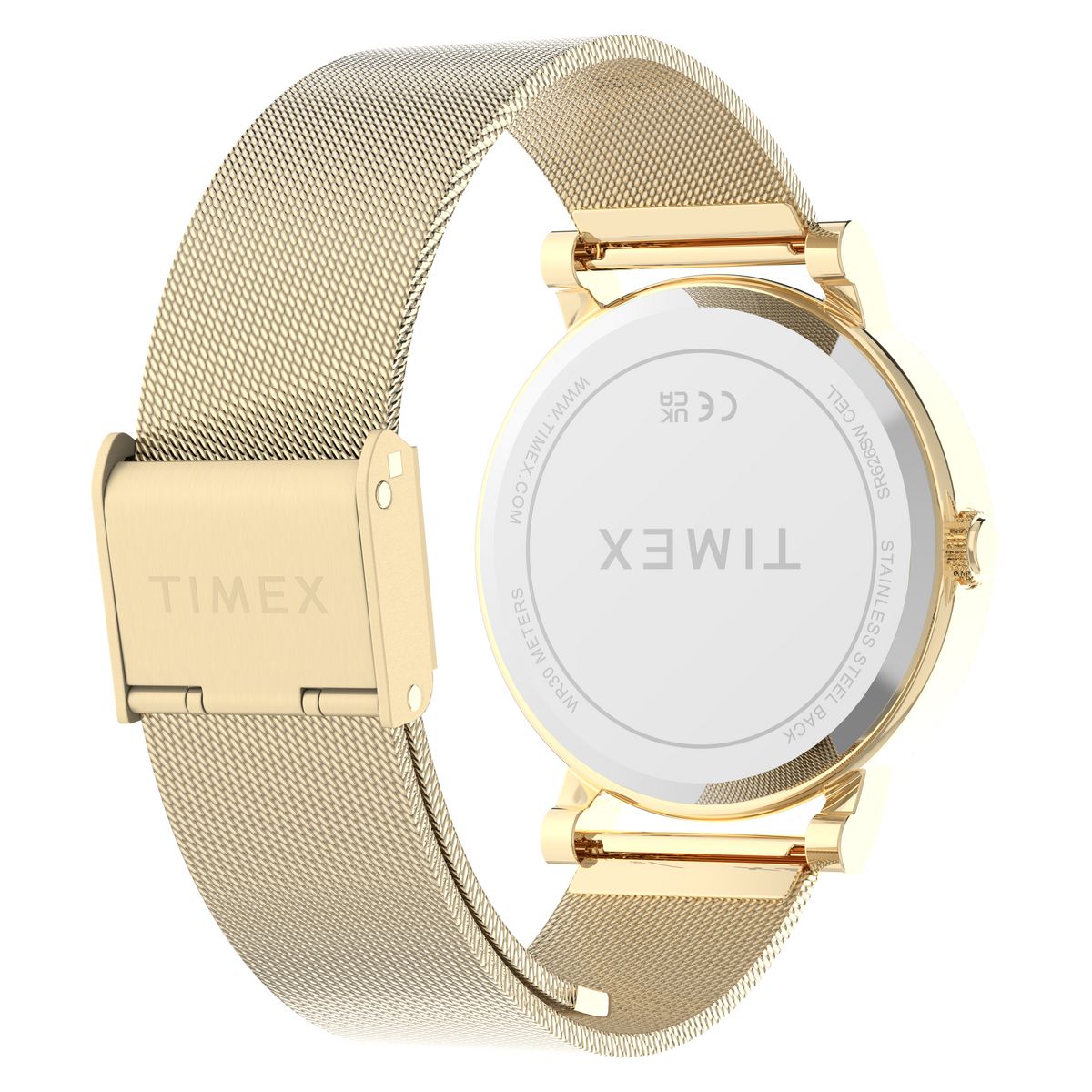 Timex Round 38mm Gold Dial Analog Women Watch - TW2Y68900UJ Watch Timex