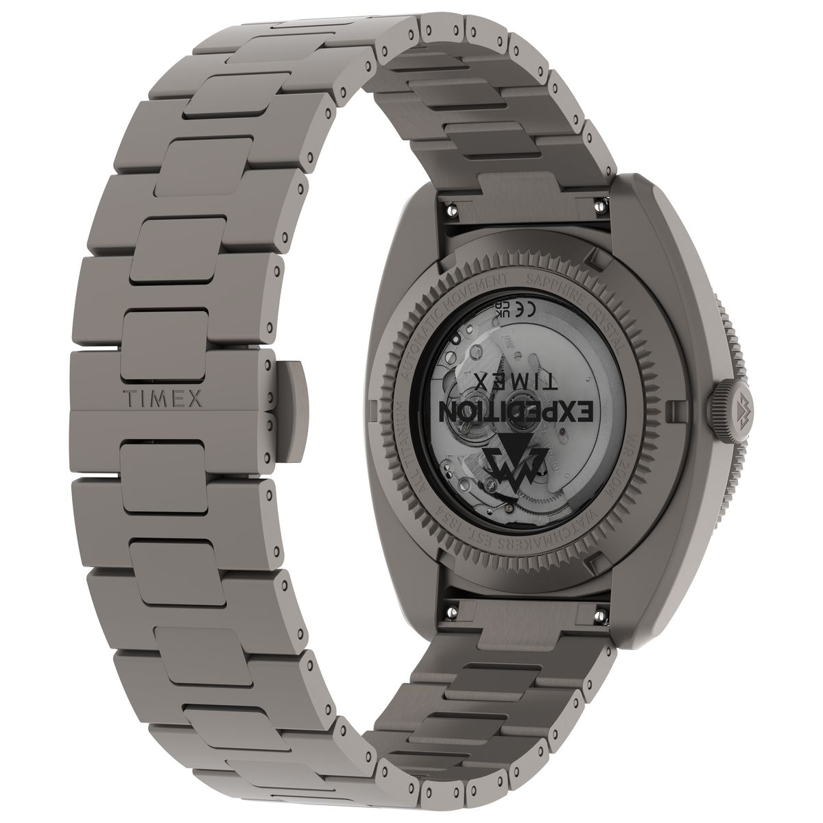 Timex Expedition Tonneau 41mm Black Dial Mechanical Automatic Men Watch - TW2Y63800UJ Watch Timex