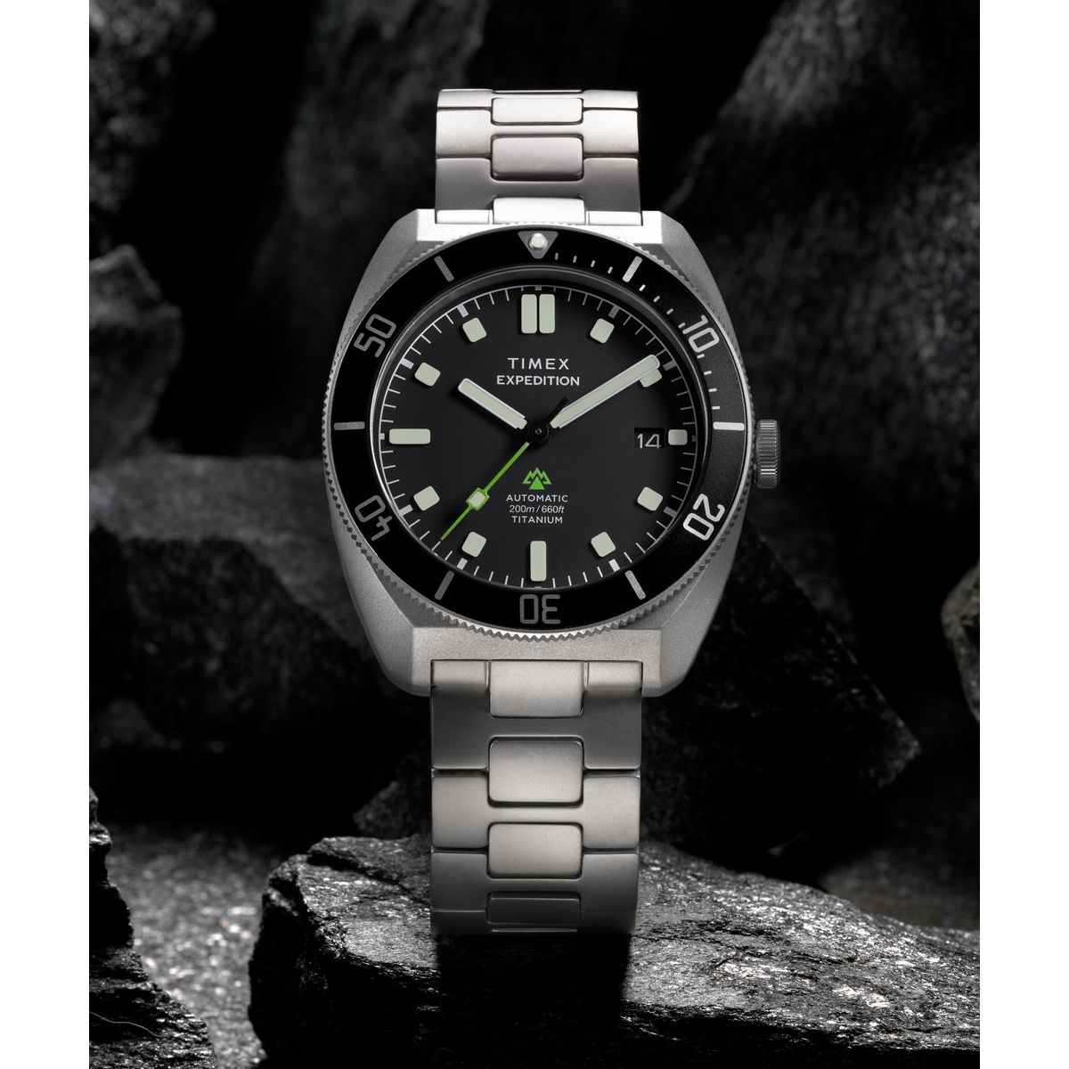 Timex Expedition Tonneau 41mm Black Dial Mechanical Automatic Men Watch - TW2Y63800UJ Watch Timex