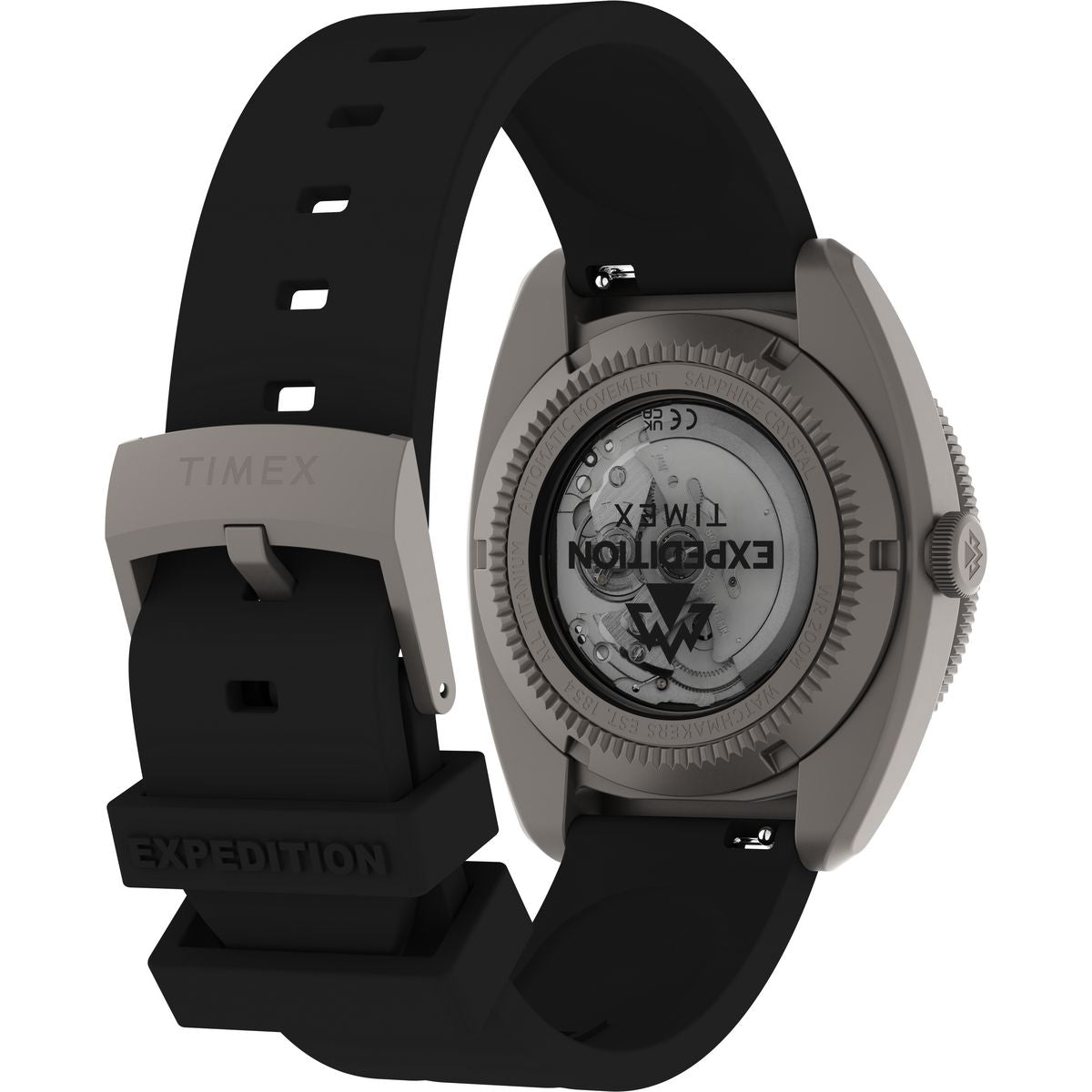 Timex Expedition Tonneau 41mm Black Dial Mechanical Automatic Men Watch - TW2Y63600UJ Watch Timex