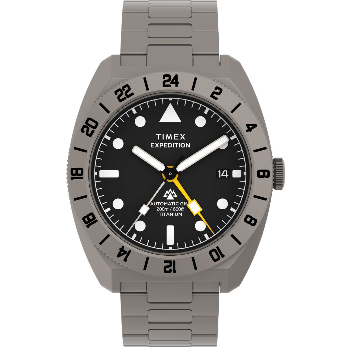 Timex Expedition Tonneau 41mm Black Dial Mechanical Automatic Men Watch - TW2Y63500UJ Watch Timex