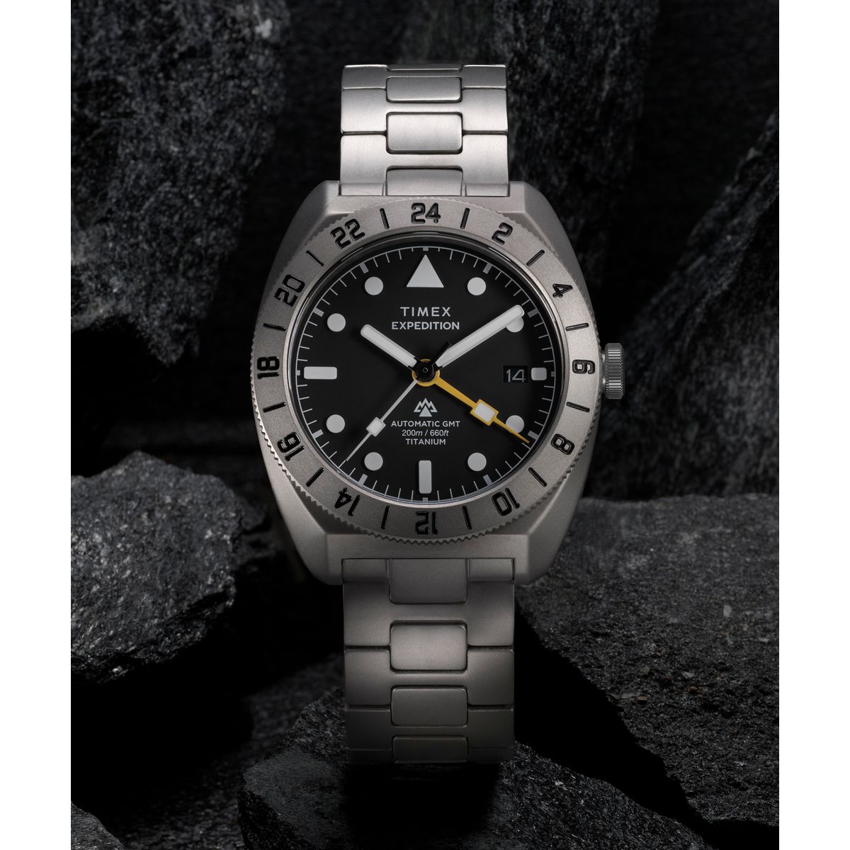 Timex Expedition Tonneau 41mm Black Dial Mechanical Automatic Men Watch - TW2Y63500UJ Watch Timex