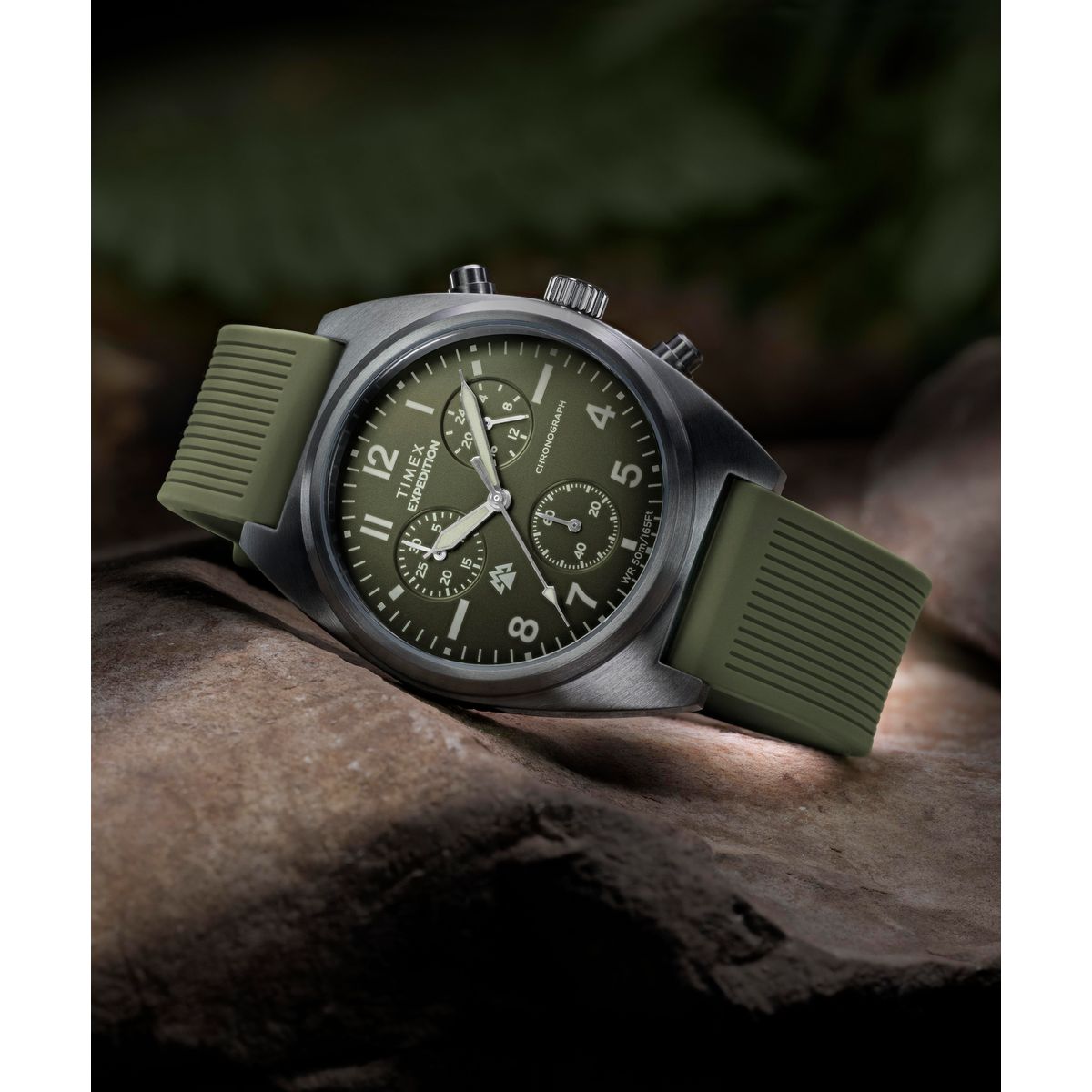 Timex Expedition Tonneau 41mm Green Dial Analog Men Watch - TW2Y61100UJ Watch Timex