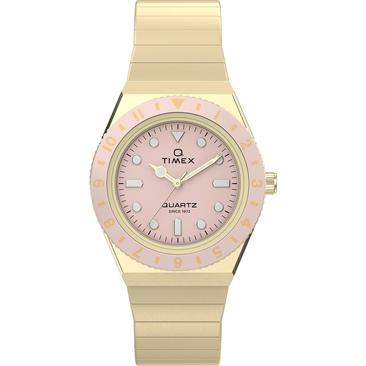 Timex Q Sport Round 30mm Pink Dial Analog Women Watch - TW2Y57400UJ Watch Timex