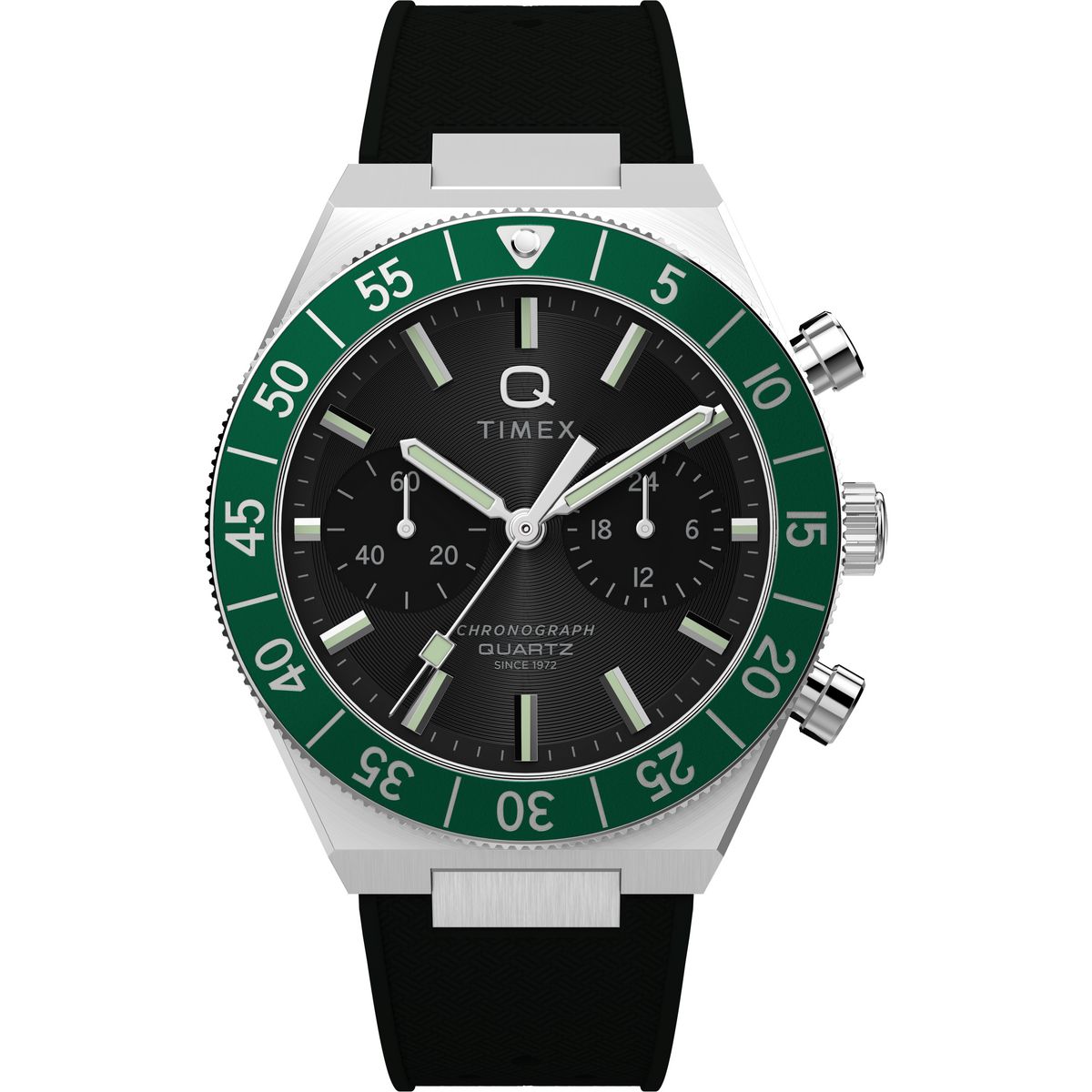 Timex Q Round 40mm Black Dial Analog Men Watch - TW2Y56100UJ Watch Timex