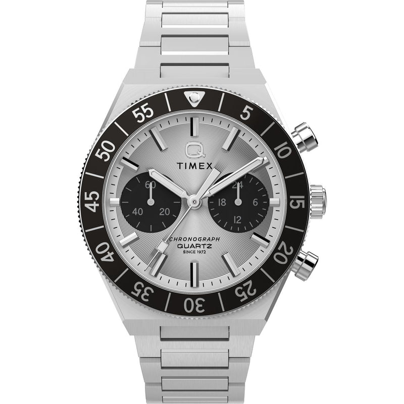 Timex Q Round 40mm Black Dial Analog Men Watch - TW2Y55800UJ Watch Timex