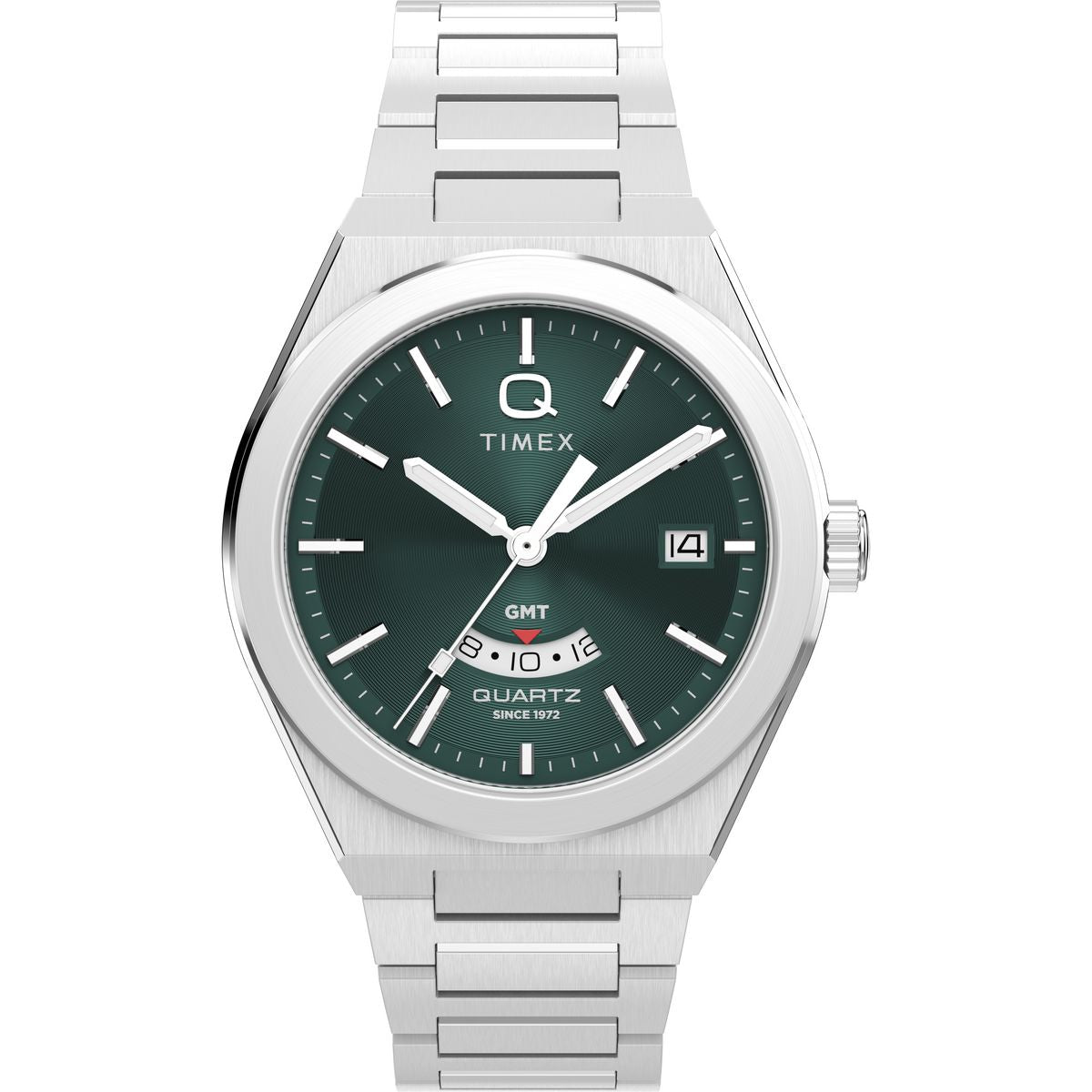 Timex Q Round 39mm Green Dial Analog Men Watch - TW2Y24800UJ Watch Timex