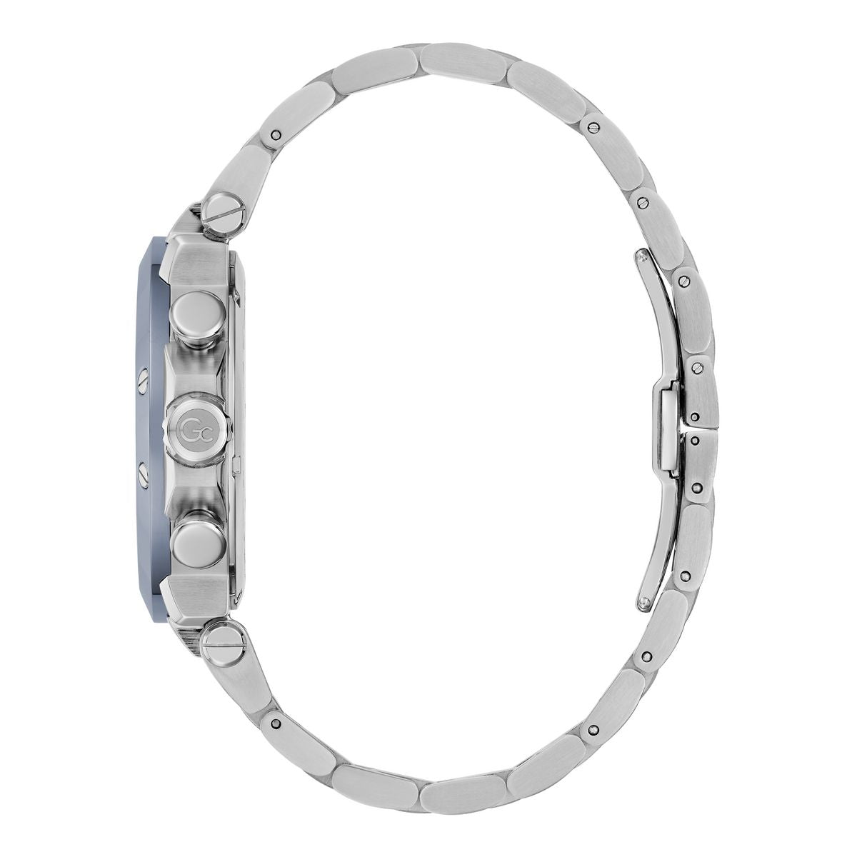 Gc Round 44mm Blue Dial Analog Men Watch - Z75002G7