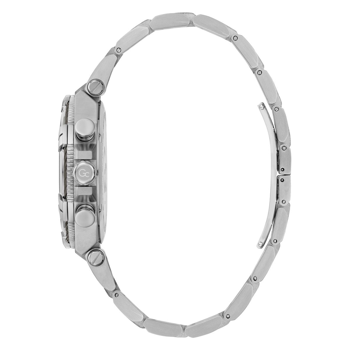Gc Round 44mm Black Dial Analog Men Watch - Z76001G2 Watch Gc