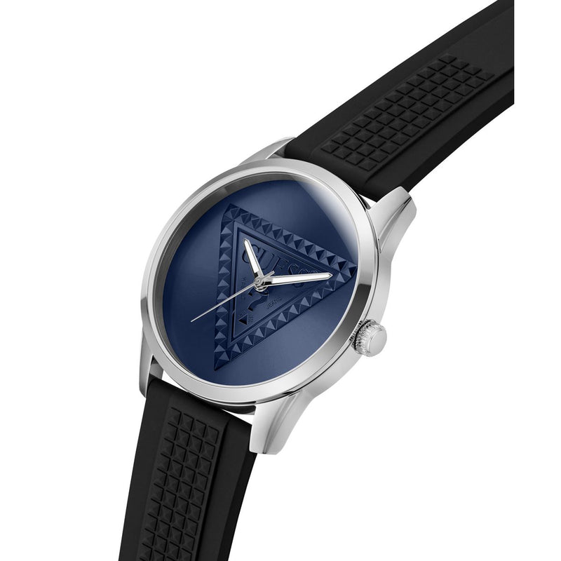 Guess Round 42mm Blue Dial Analog Men Watch - GW1143G1 Watch Guess