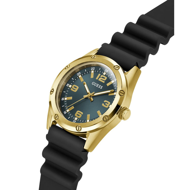 Guess Round 41mm Blue Dial Analog Men Watch - GW1134G2 Watch Guess
