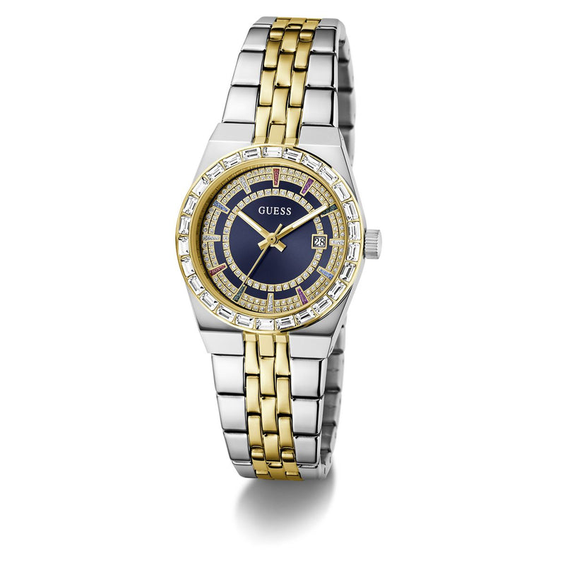 Guess Round 32mm Blue Dial Analog Women Watch - GW1119L3 Watch Guess