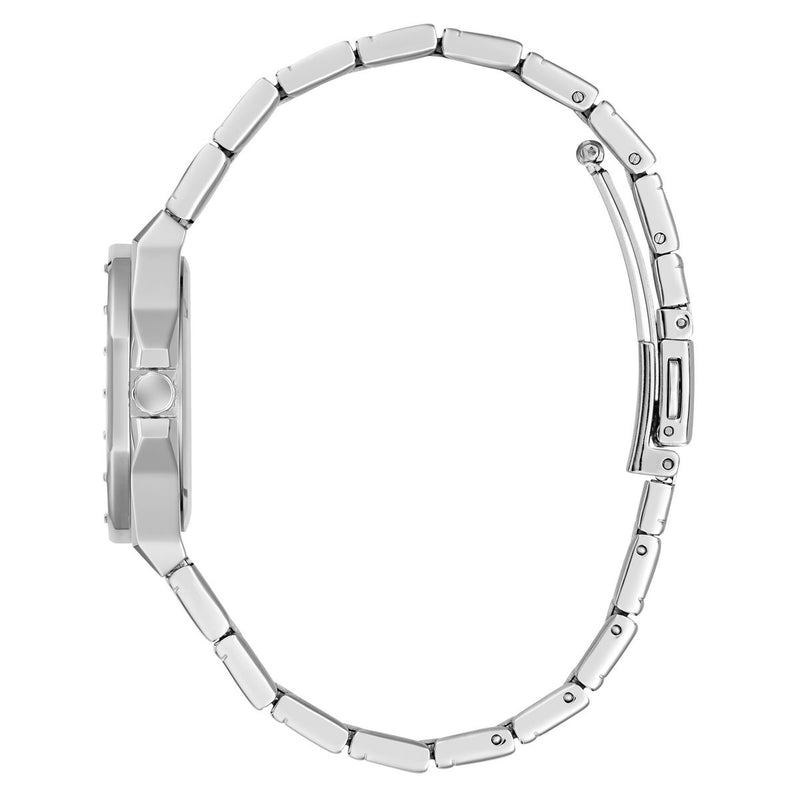 Guess Square 30mm Silver Dial Analog Women Watch - GW1110L1 Watch Guess