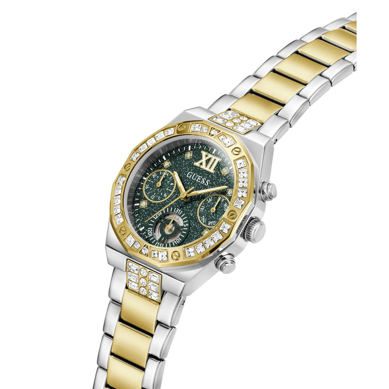 Guess Round 36mm Green Dial Analog Women Watch - GW1116L3 Watch Guess