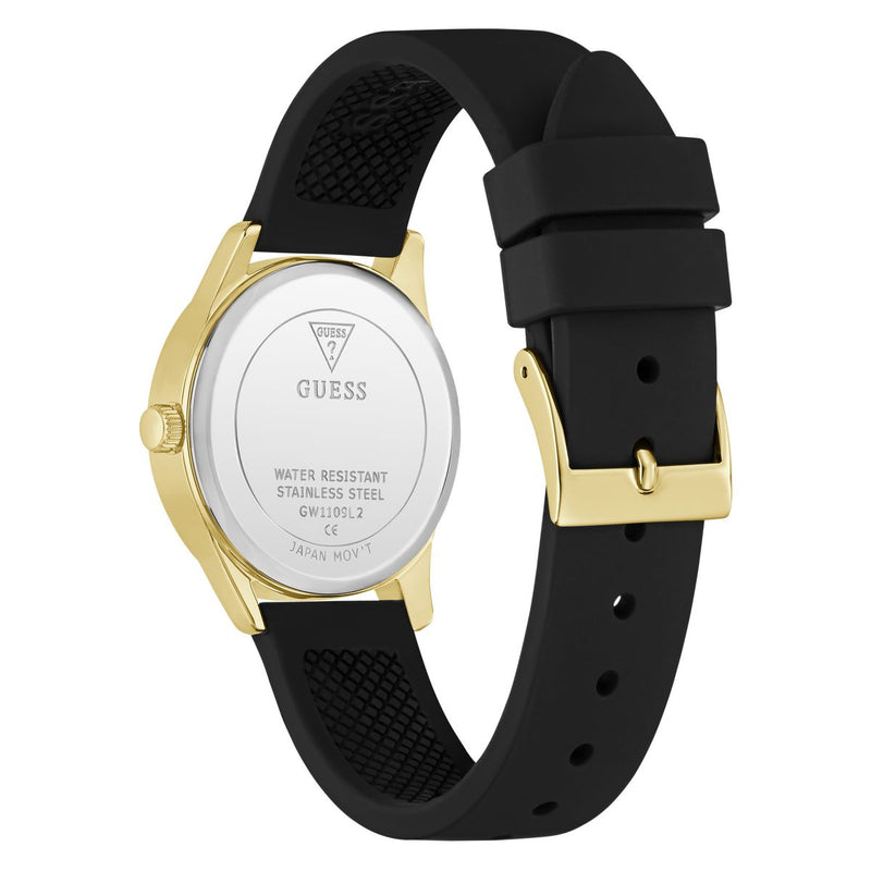 Guess Round 32mm Black Dial Analog Women Watch - GW1109L2 Watch Guess