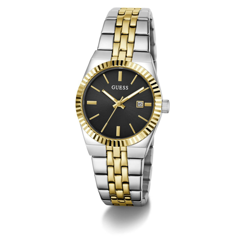 Guess Round 32mm Black Dial Analog Women Watch - GW1101L3 Watch Guess